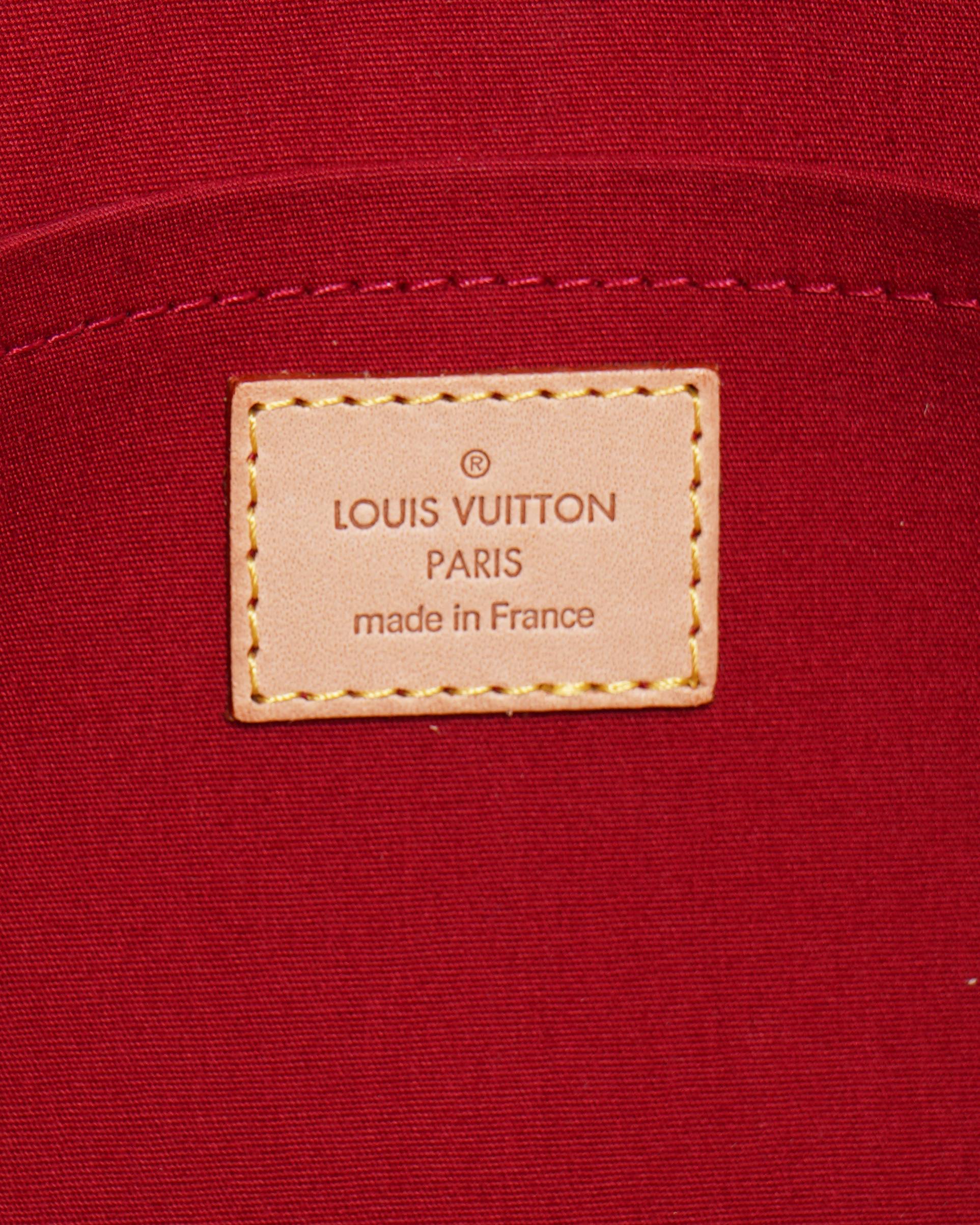Louis Vuitton Pomme D'Amour Monogram Vernis Rosewood Avenue Bag