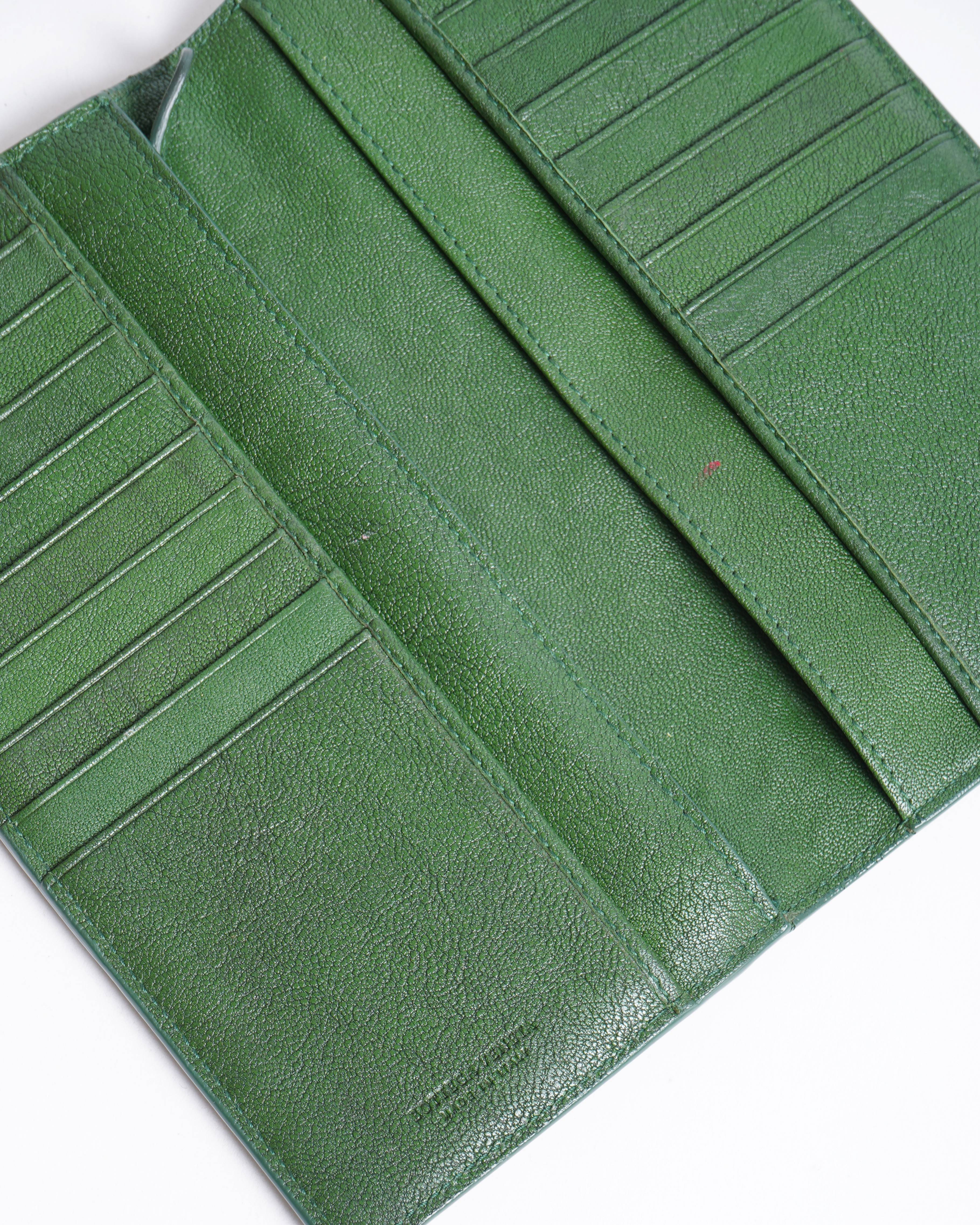 Bottega Veneta multicolour intercalator long wallet