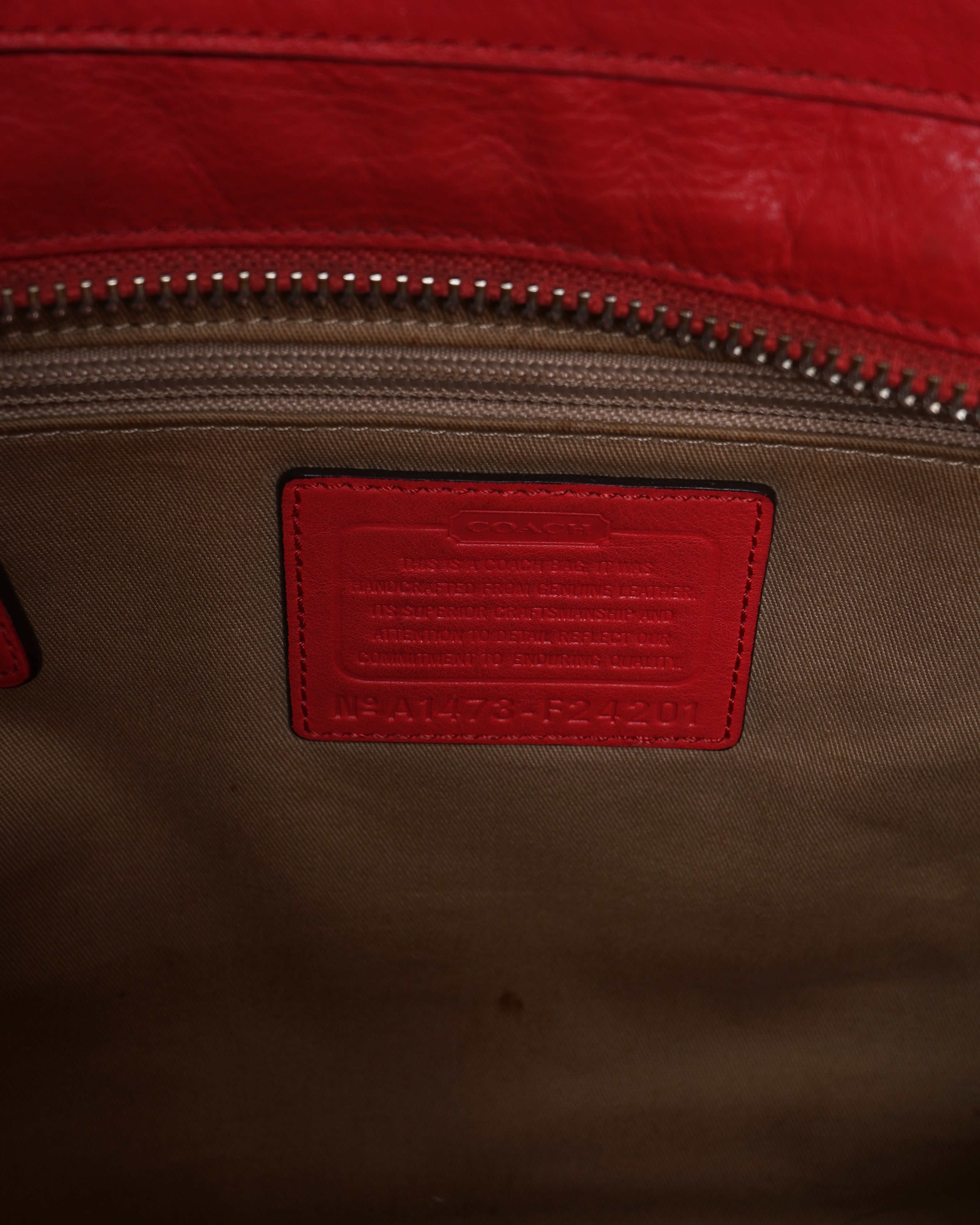 Coach Coral Legacy Shoulder Bag