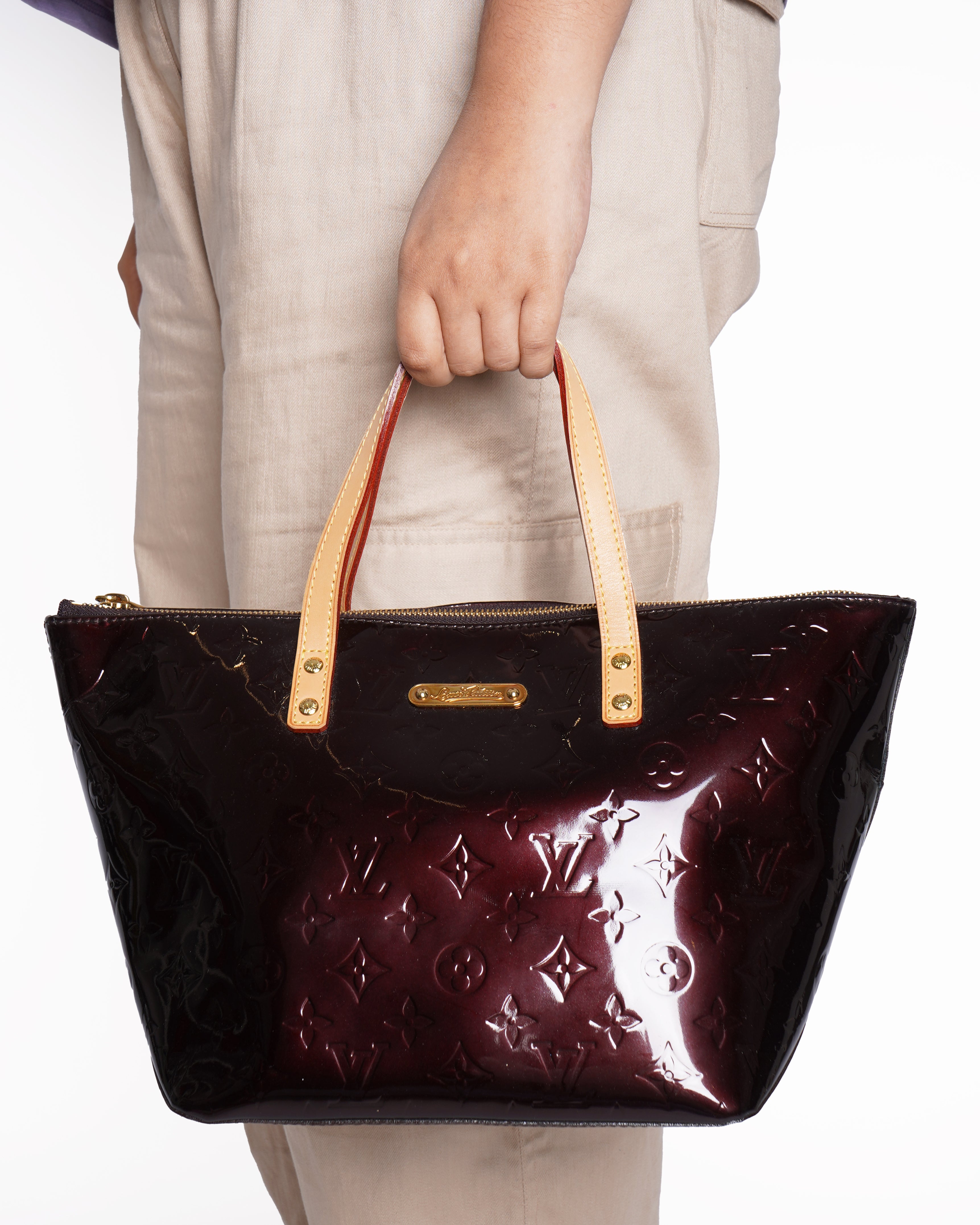 Louis vuitton PM monogram vernis bellevue bag