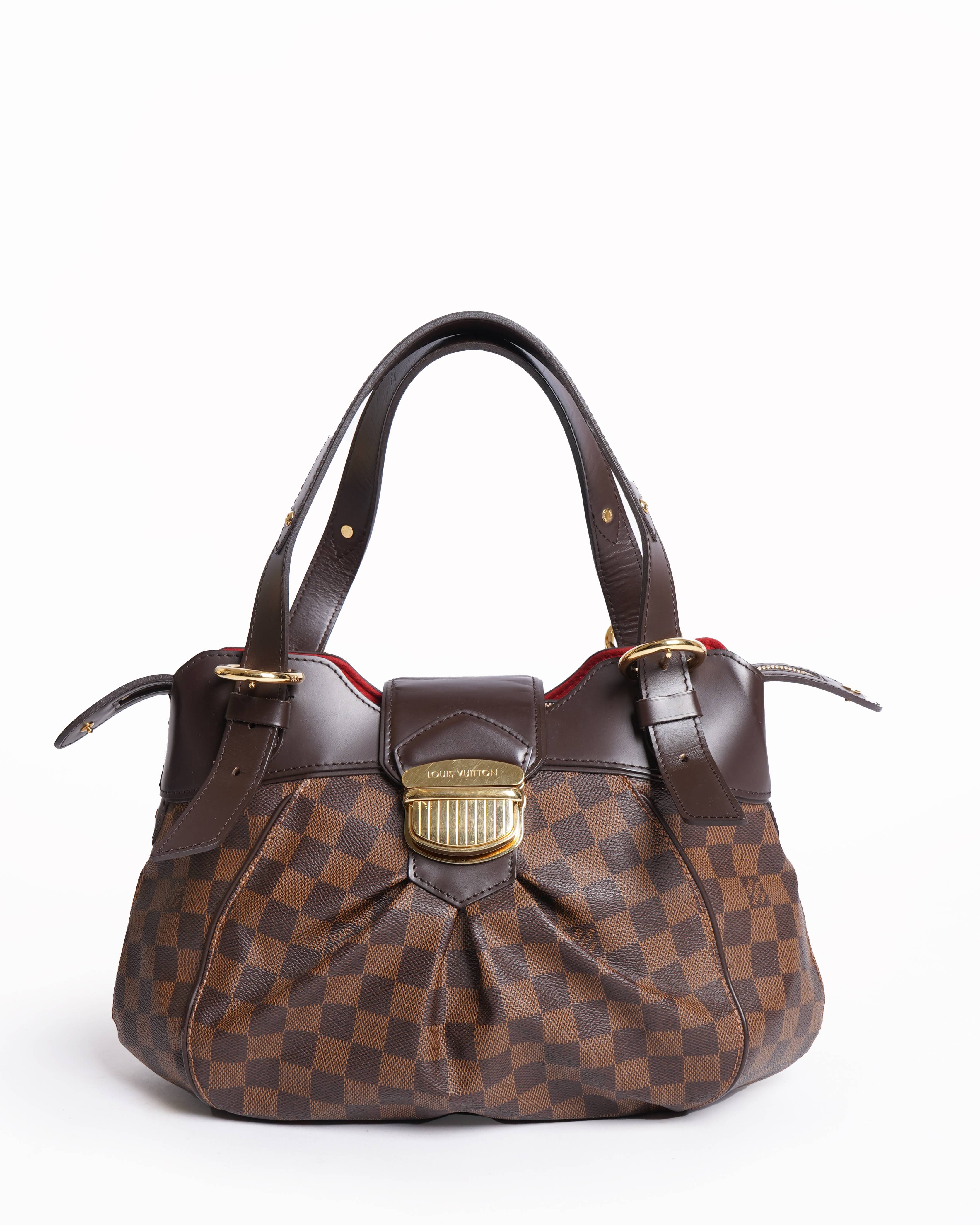 Louis Vuitton Damier Ebene Canvas Sistina HandBag