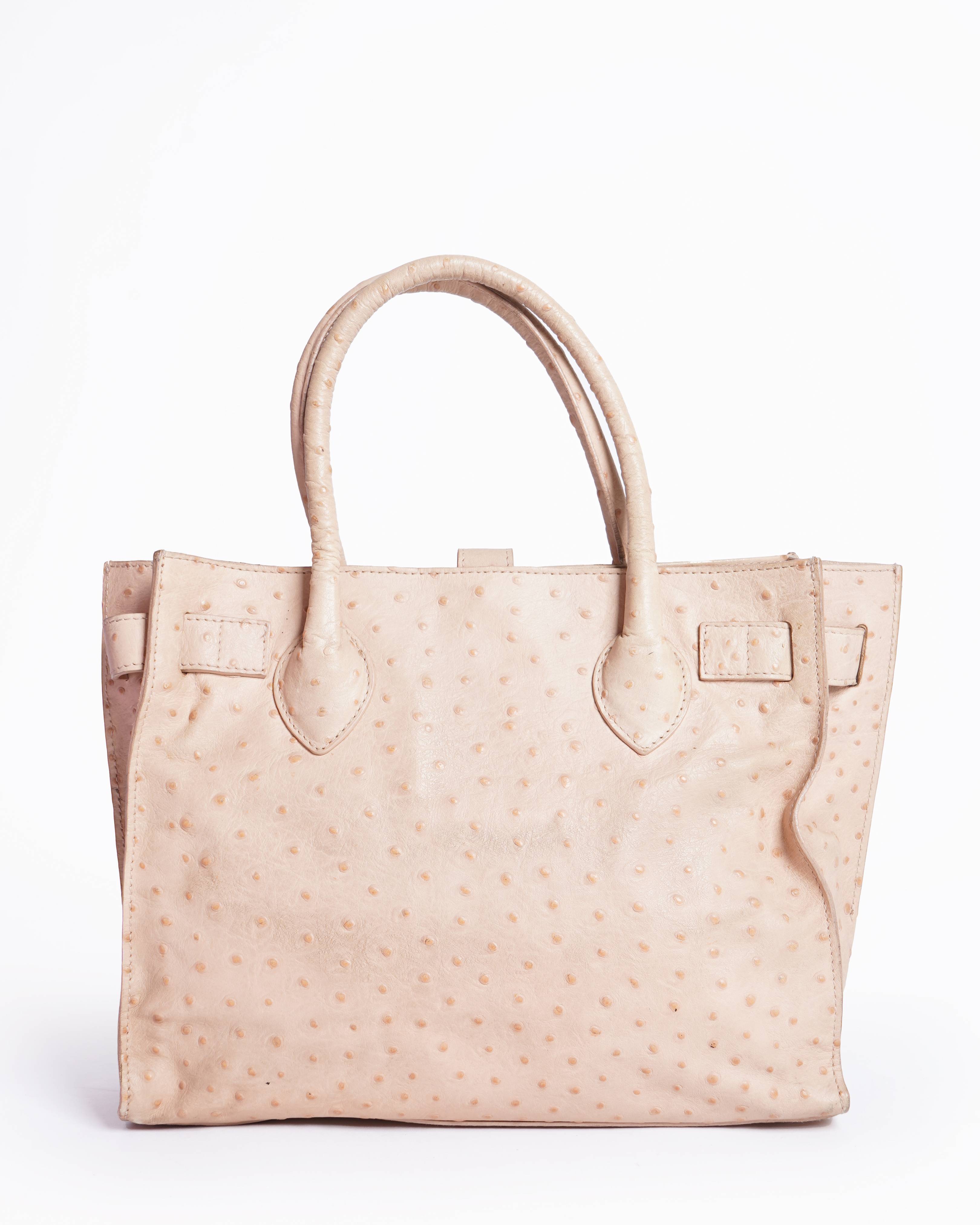 Furla 
light pink leather tote