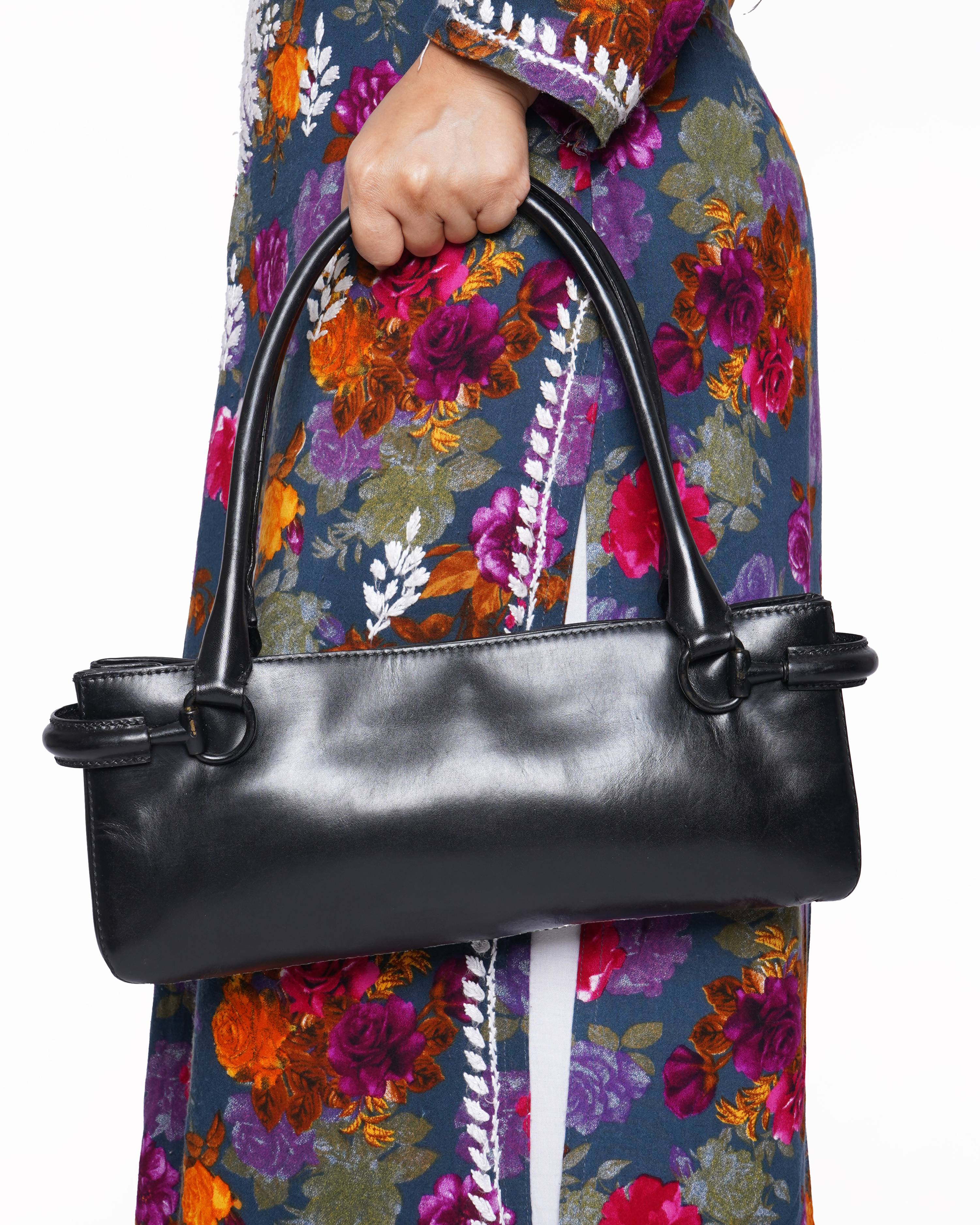 Gucci HorseBit Double Handle Shoulder Bag