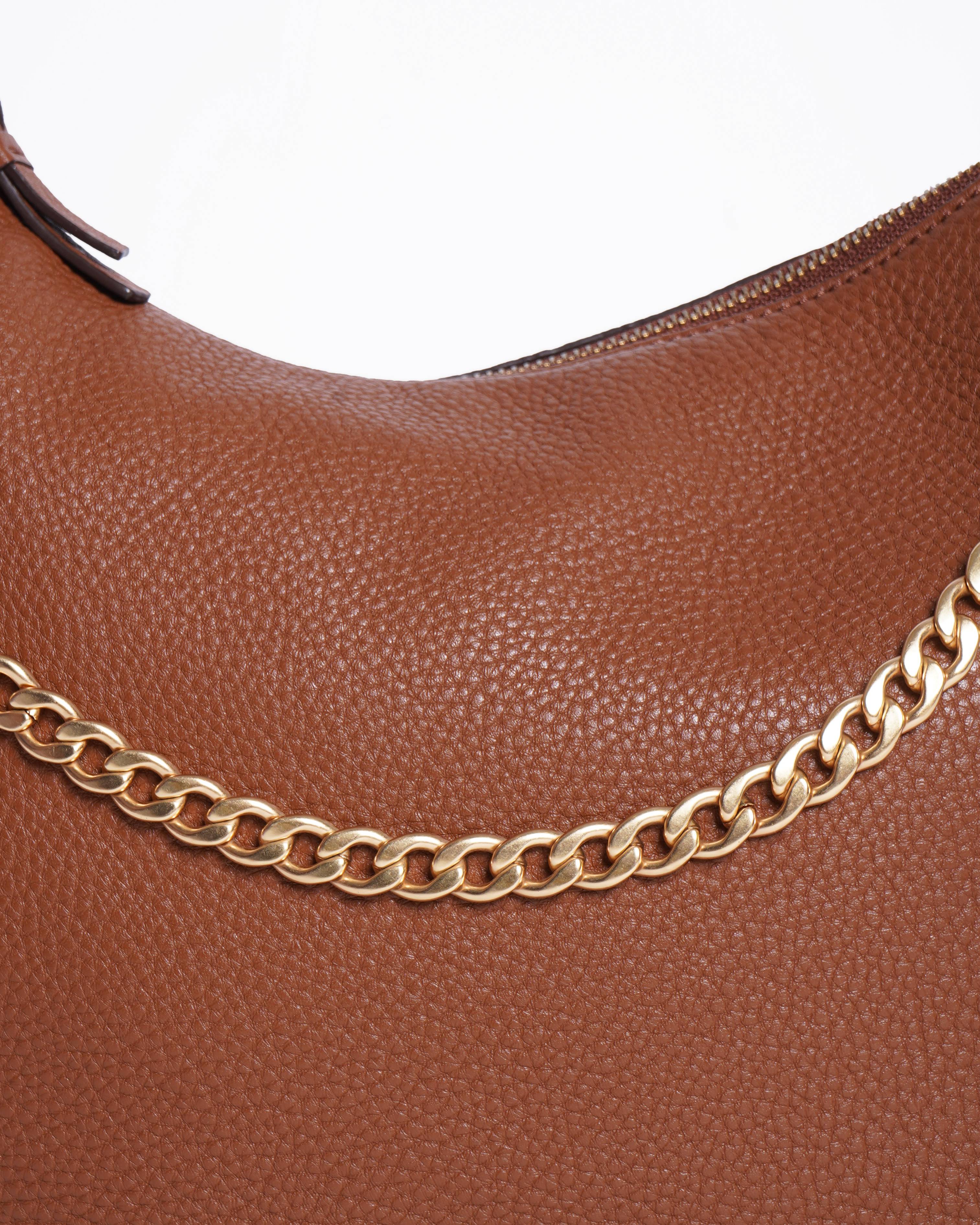 New Oroton brown hobo shoulder bag