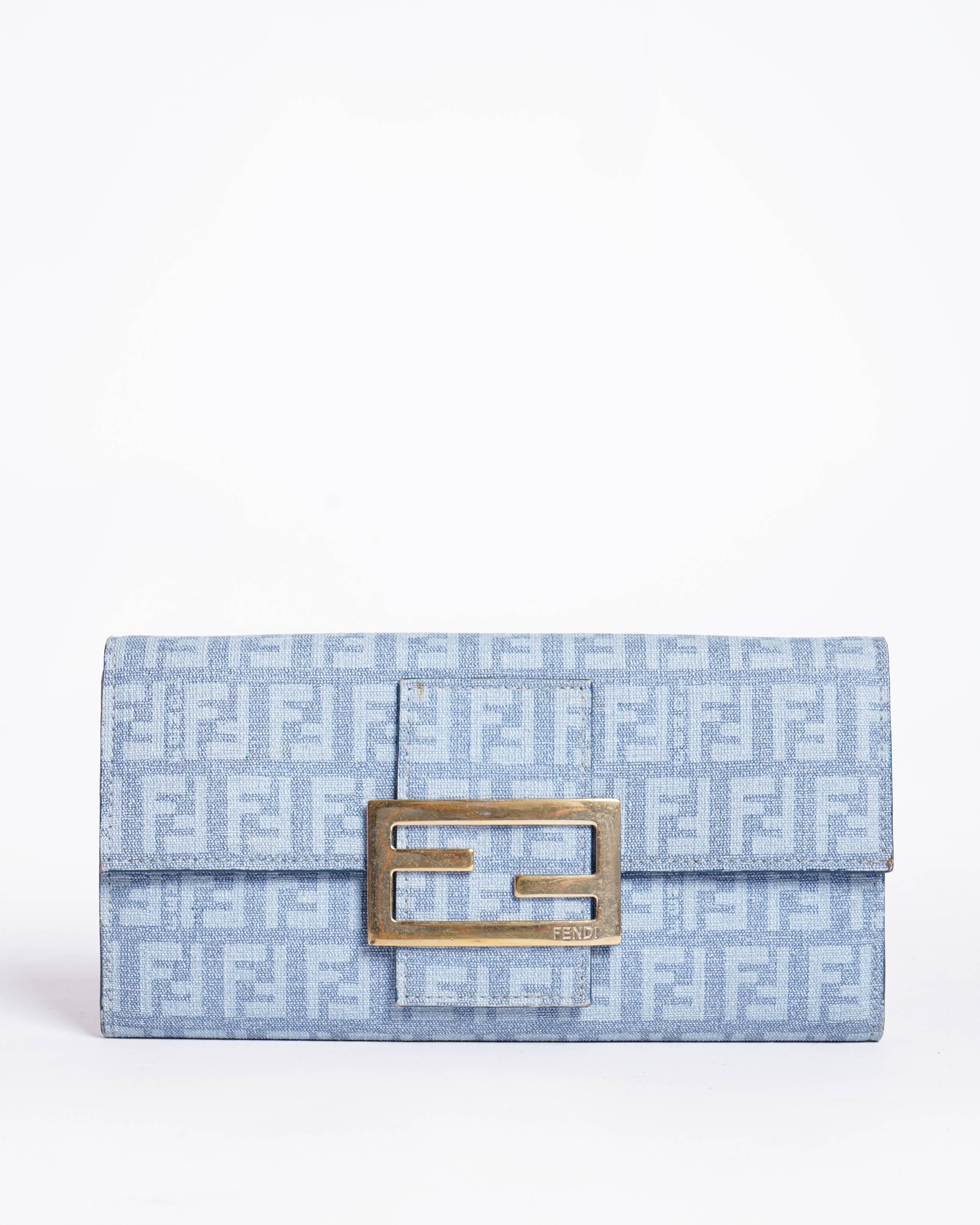 Fendi Baguette Flap Wallet