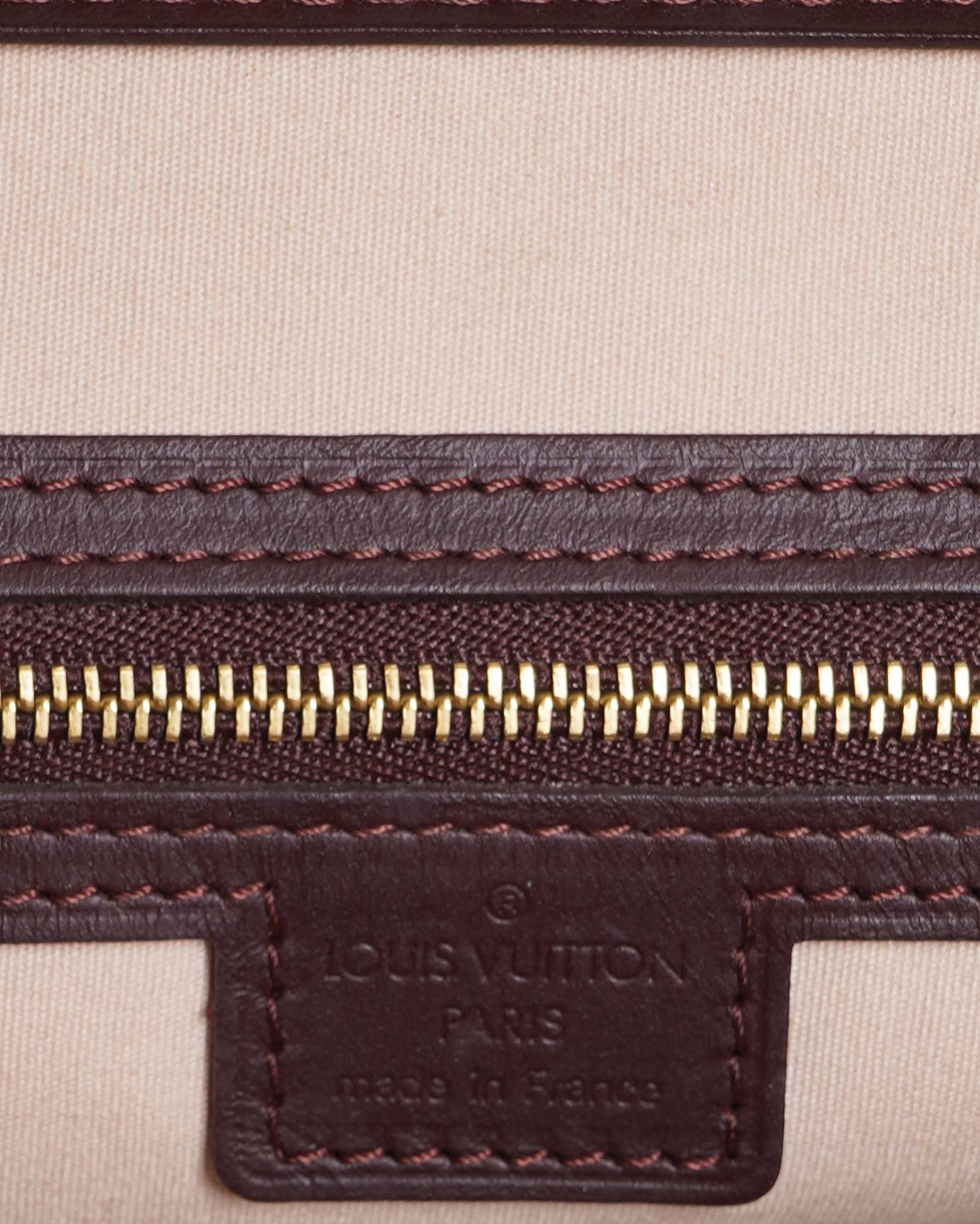 Louis vuitton josephine pm handbag in monogram mini lin canvas