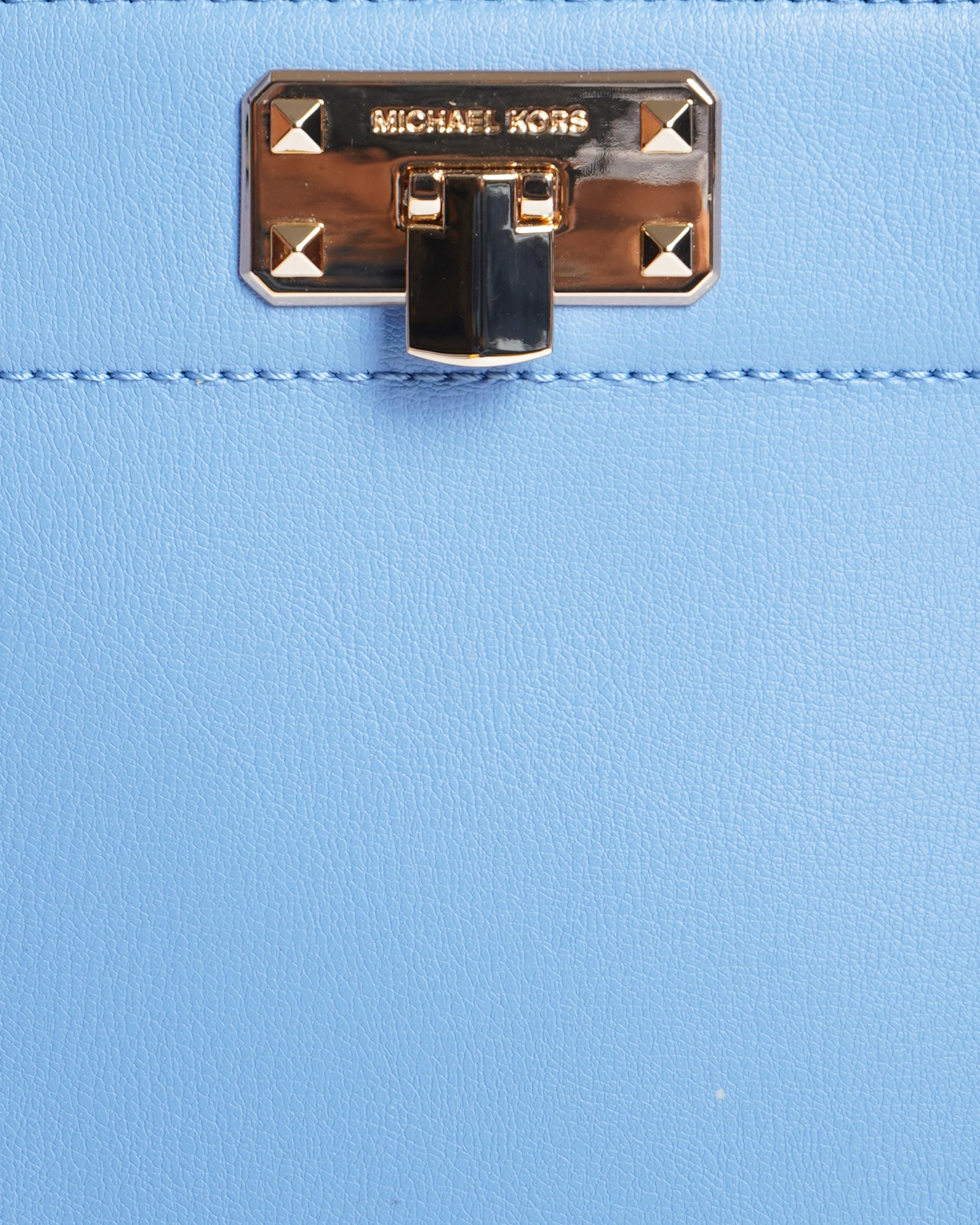 New Michael Kors Kinsley Top Handle Bag In Blue