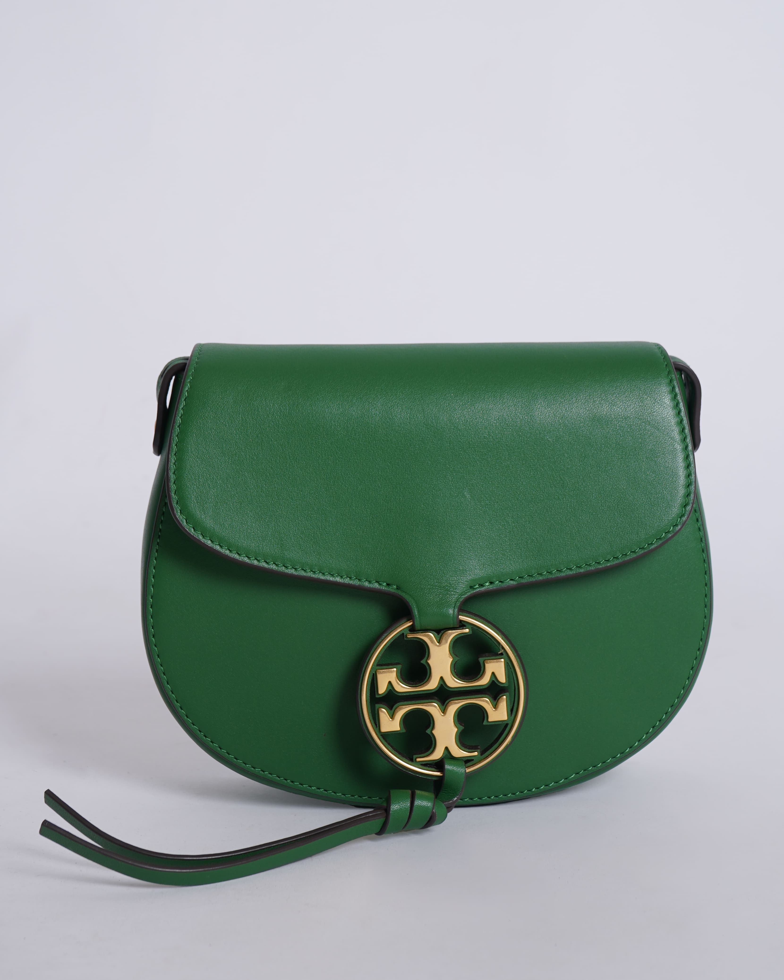 Tory Burch Emerald Green Miller Crossbody Bag