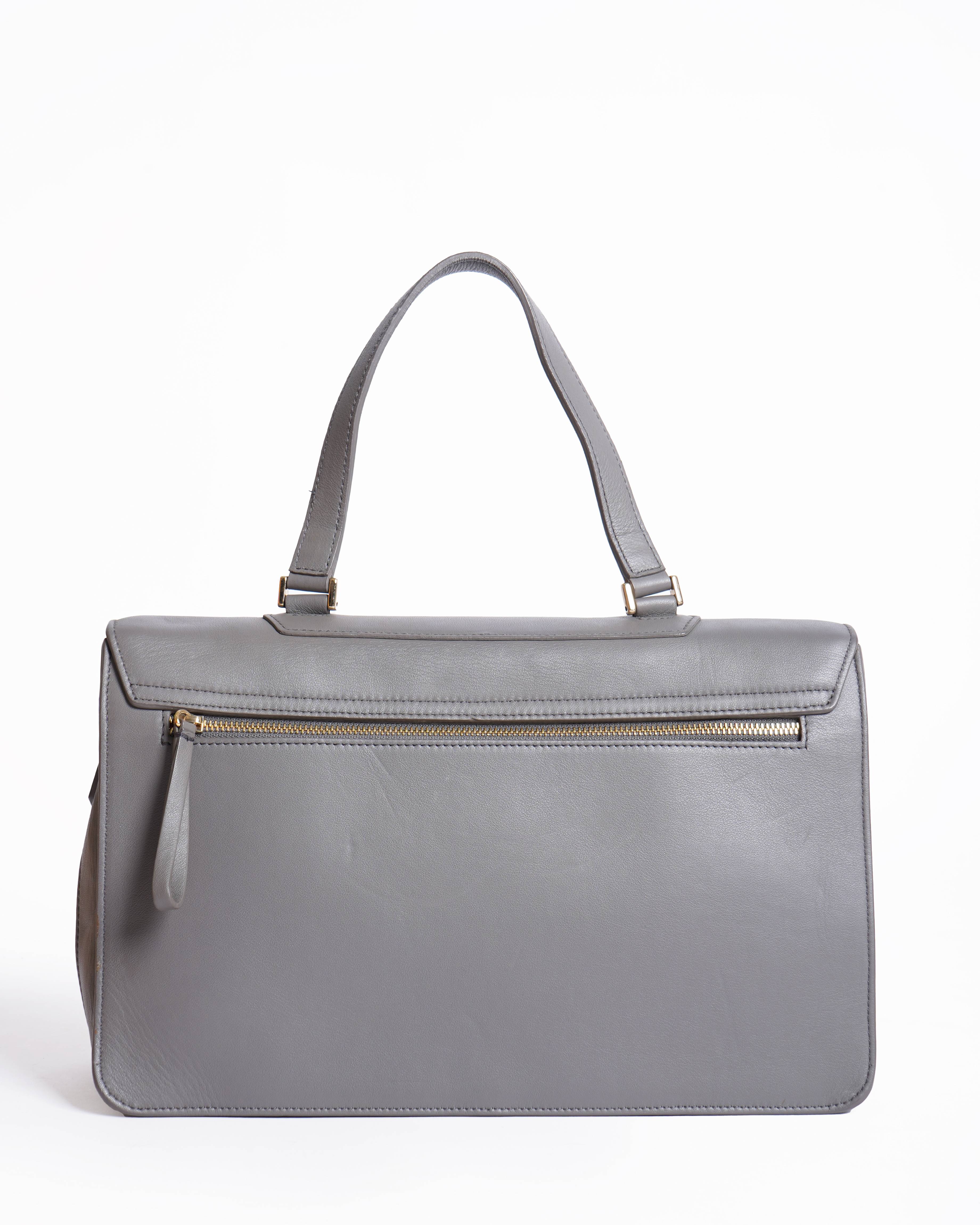 Furla
Alice Leather Shoulder Bag in Grey