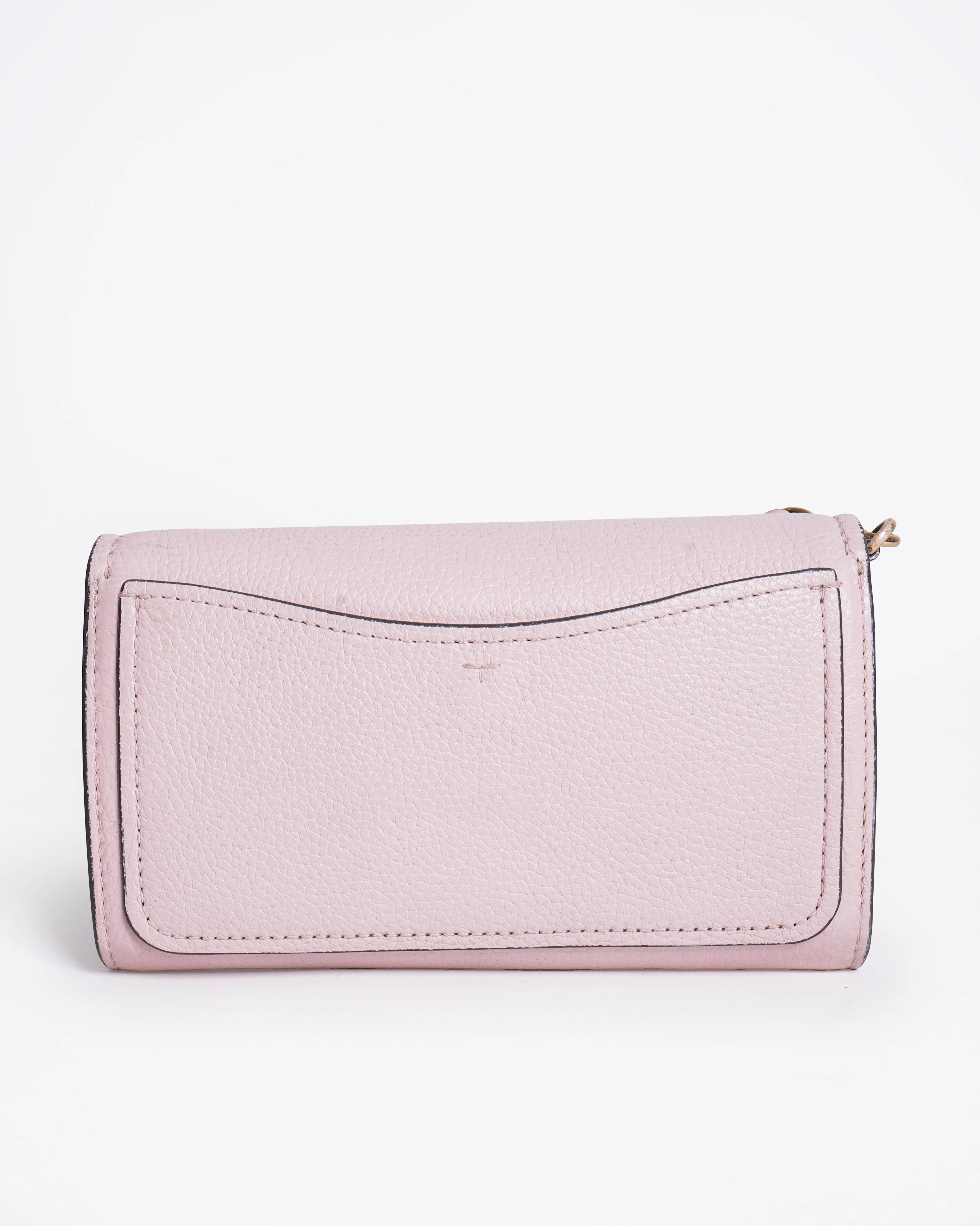 Tory Burch pink crossbody bag