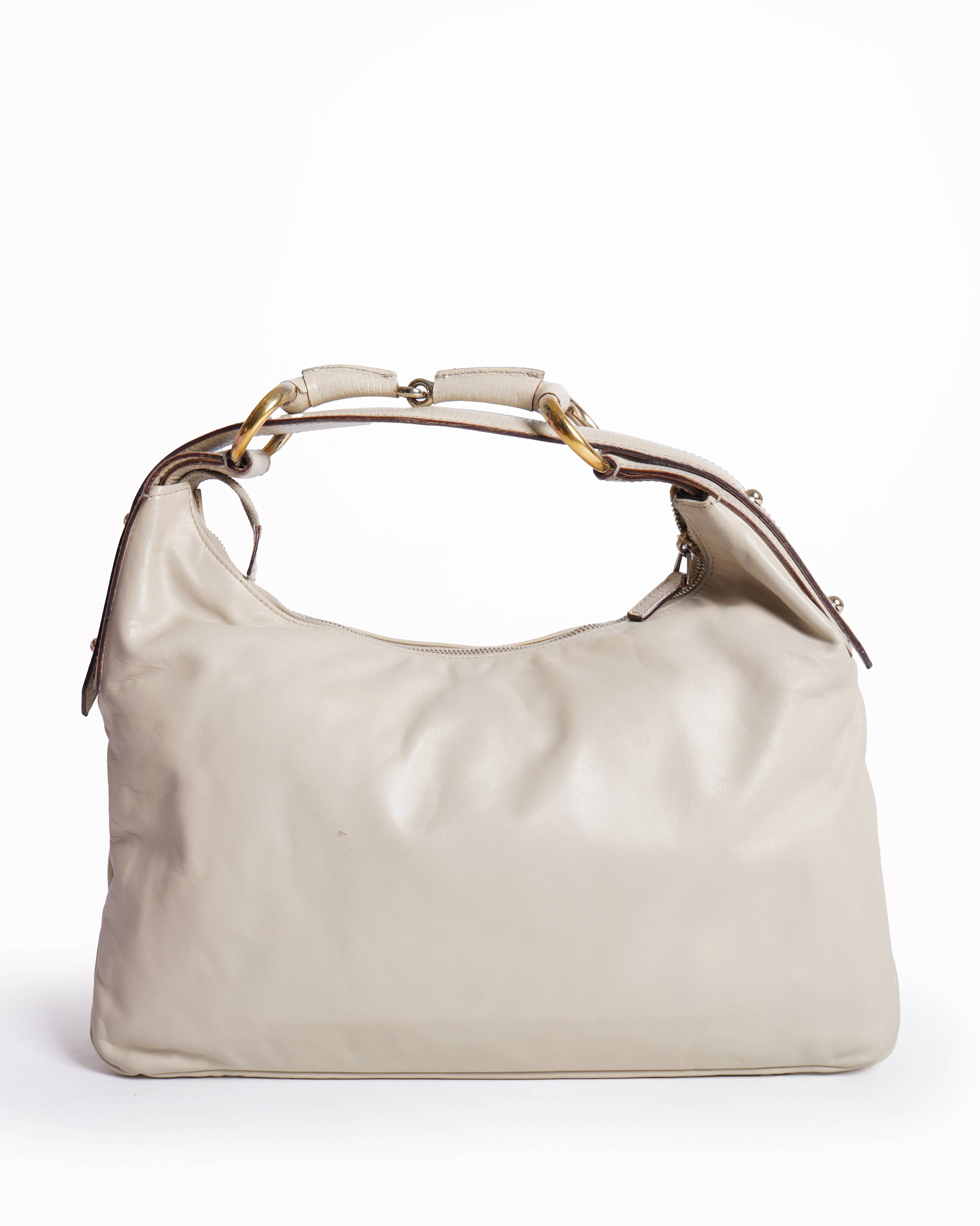 Gucci Horsebit 1955 Hobo Leather Shoulder Bag