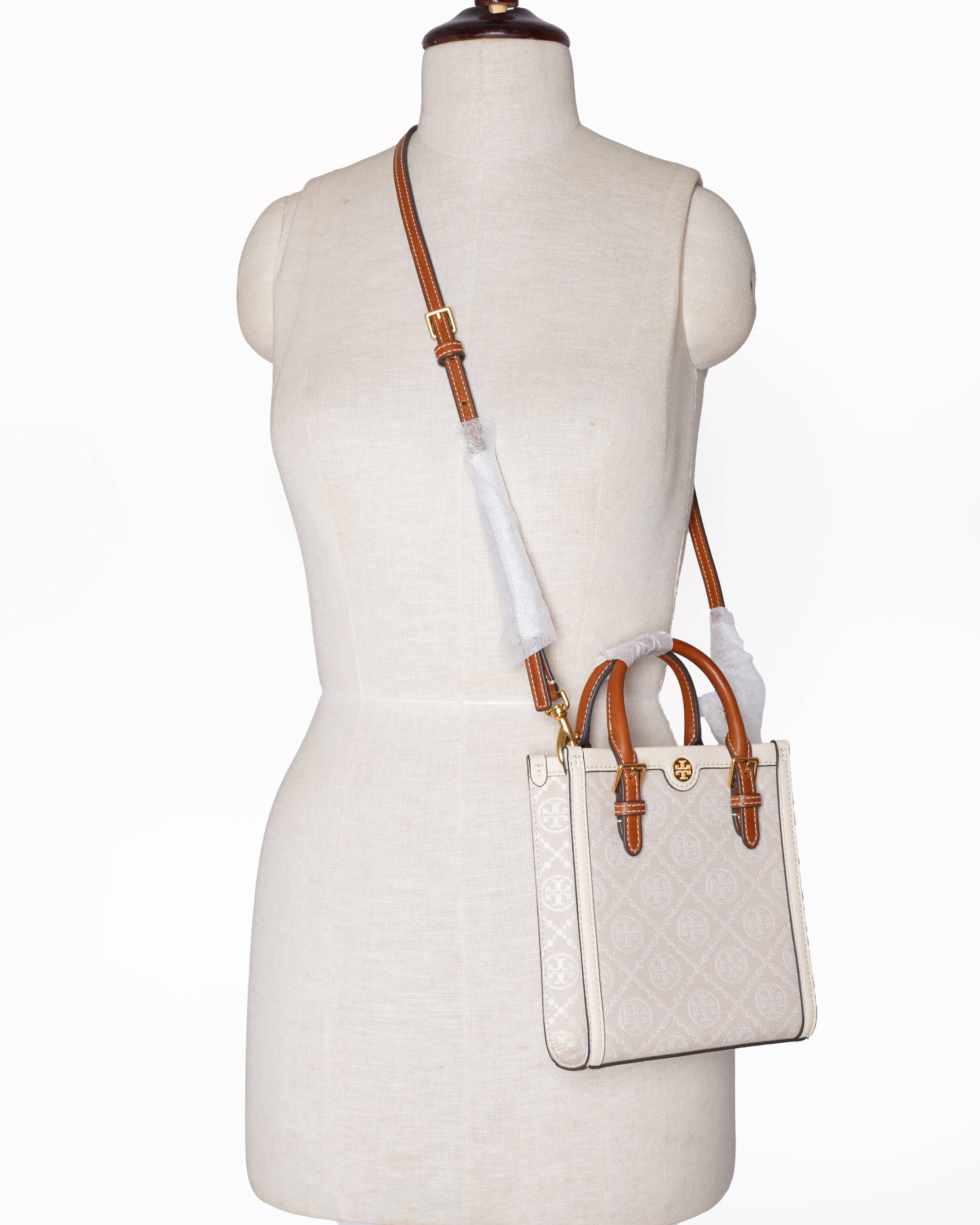 New Tory Burch Autre Marque T Monogram Jacquard mini tote