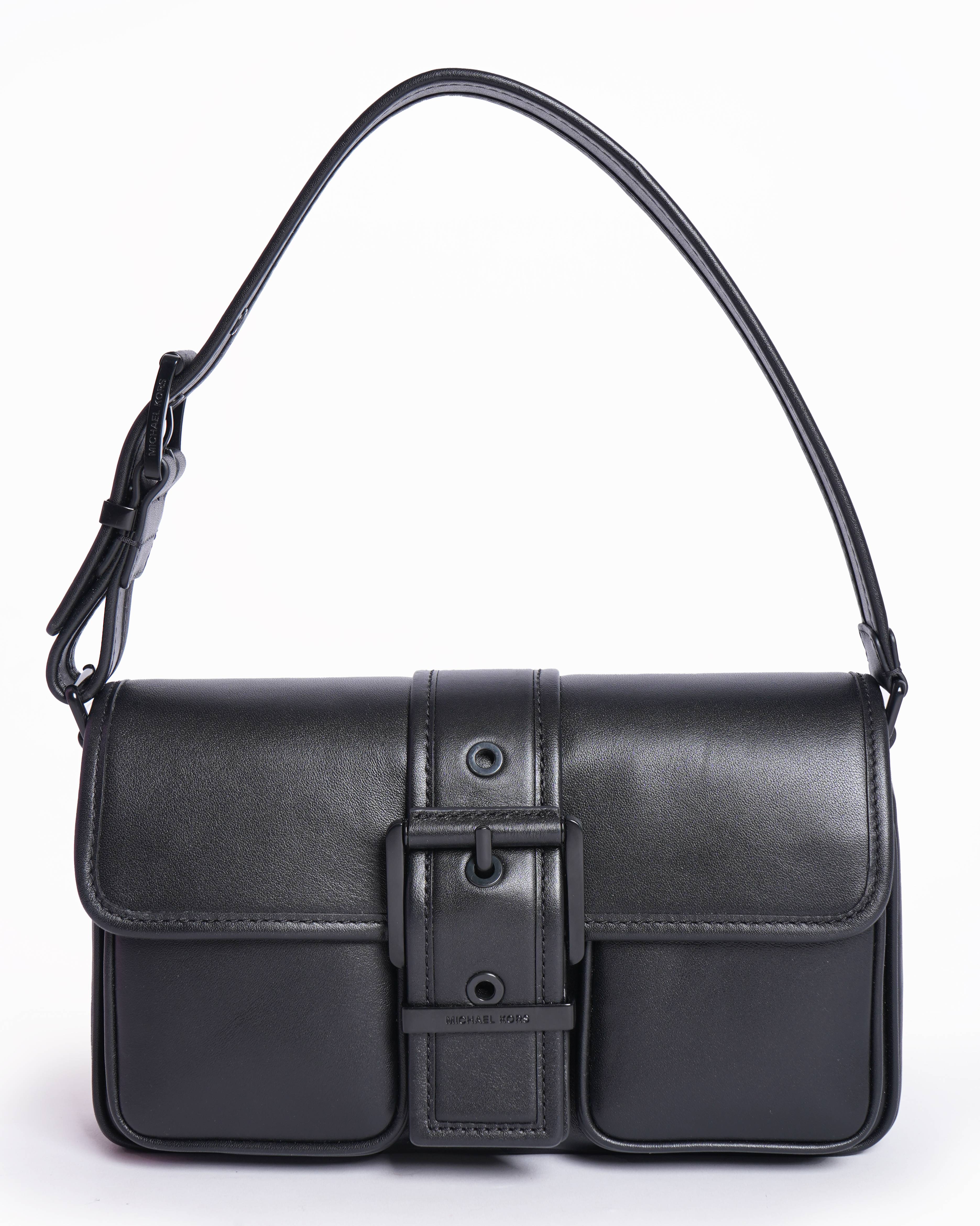 New Michael kors colby black medium shoulder bag