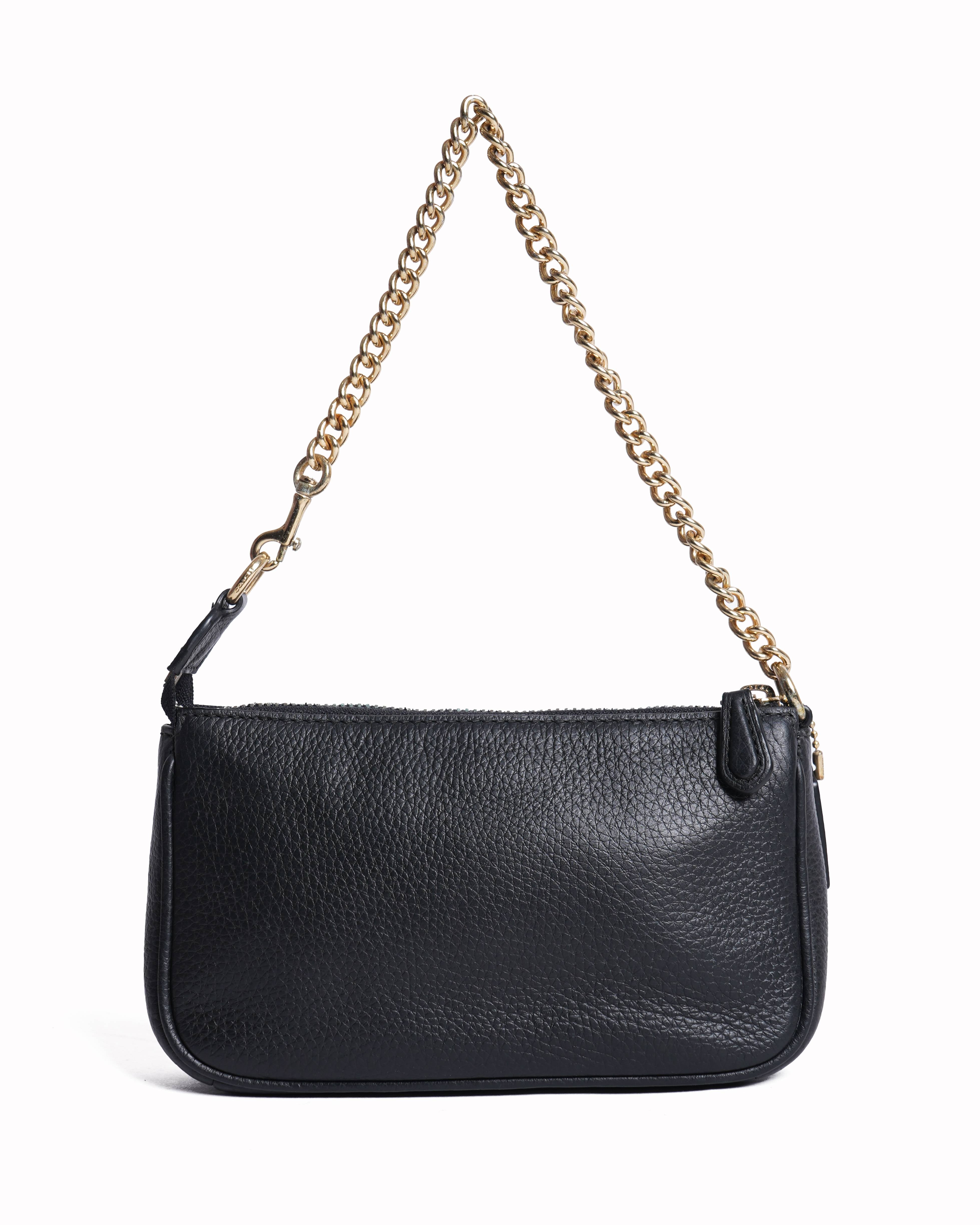 Coach Black Leather Shoulder bag