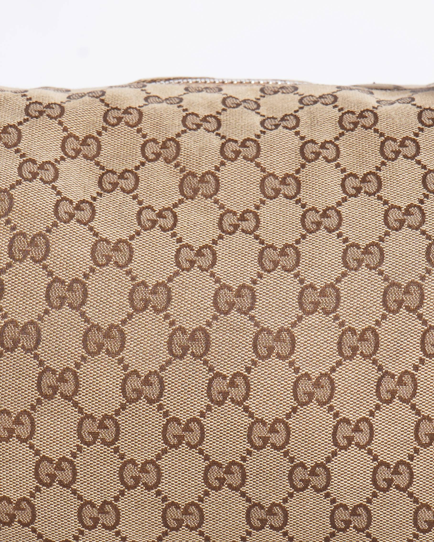 Gucci
Beige GG Canvas and Leather Medium Bamboo Bar Shoulder Bag