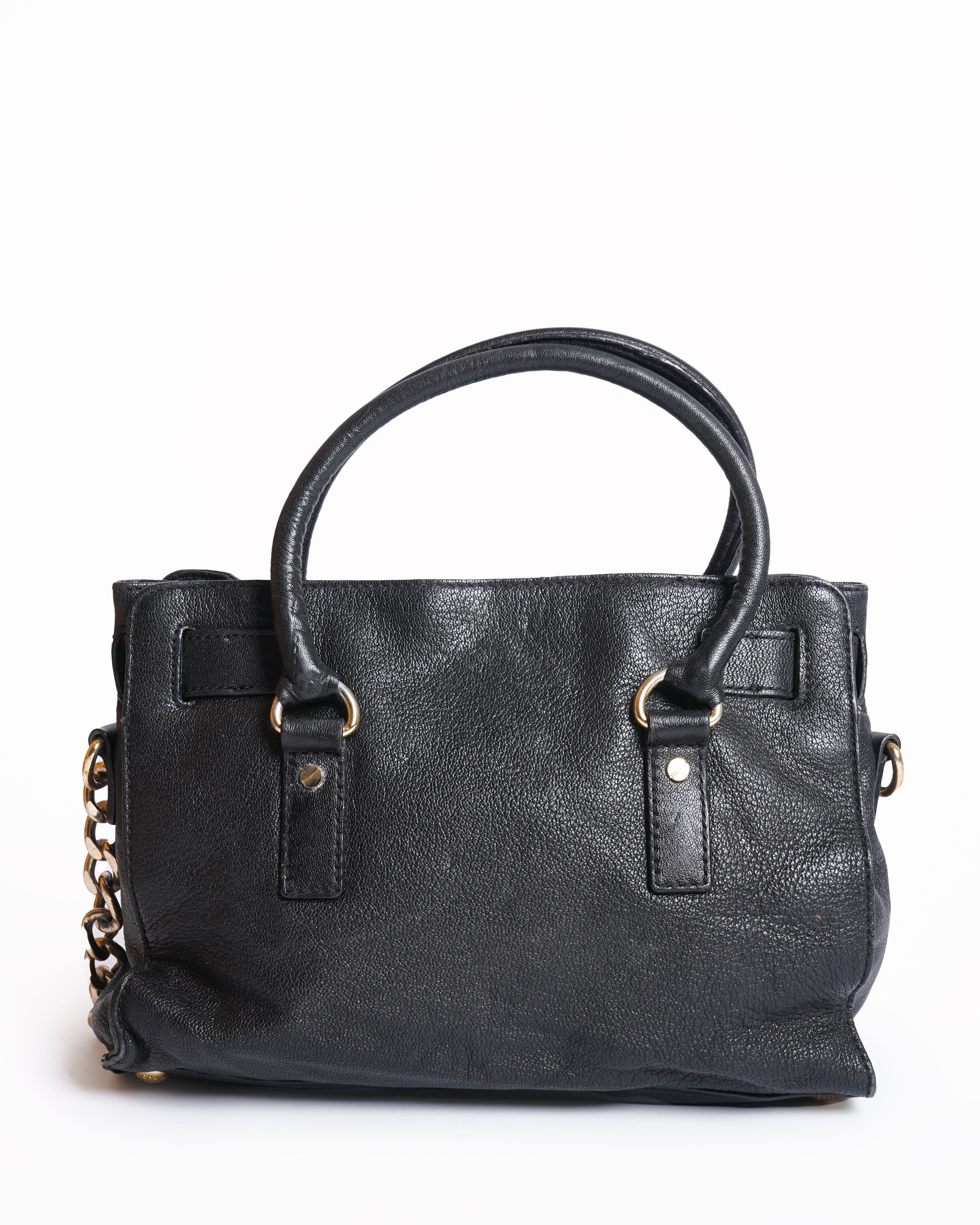 Michael Kors
Black Pebbled Leather Hamilton East West Tote