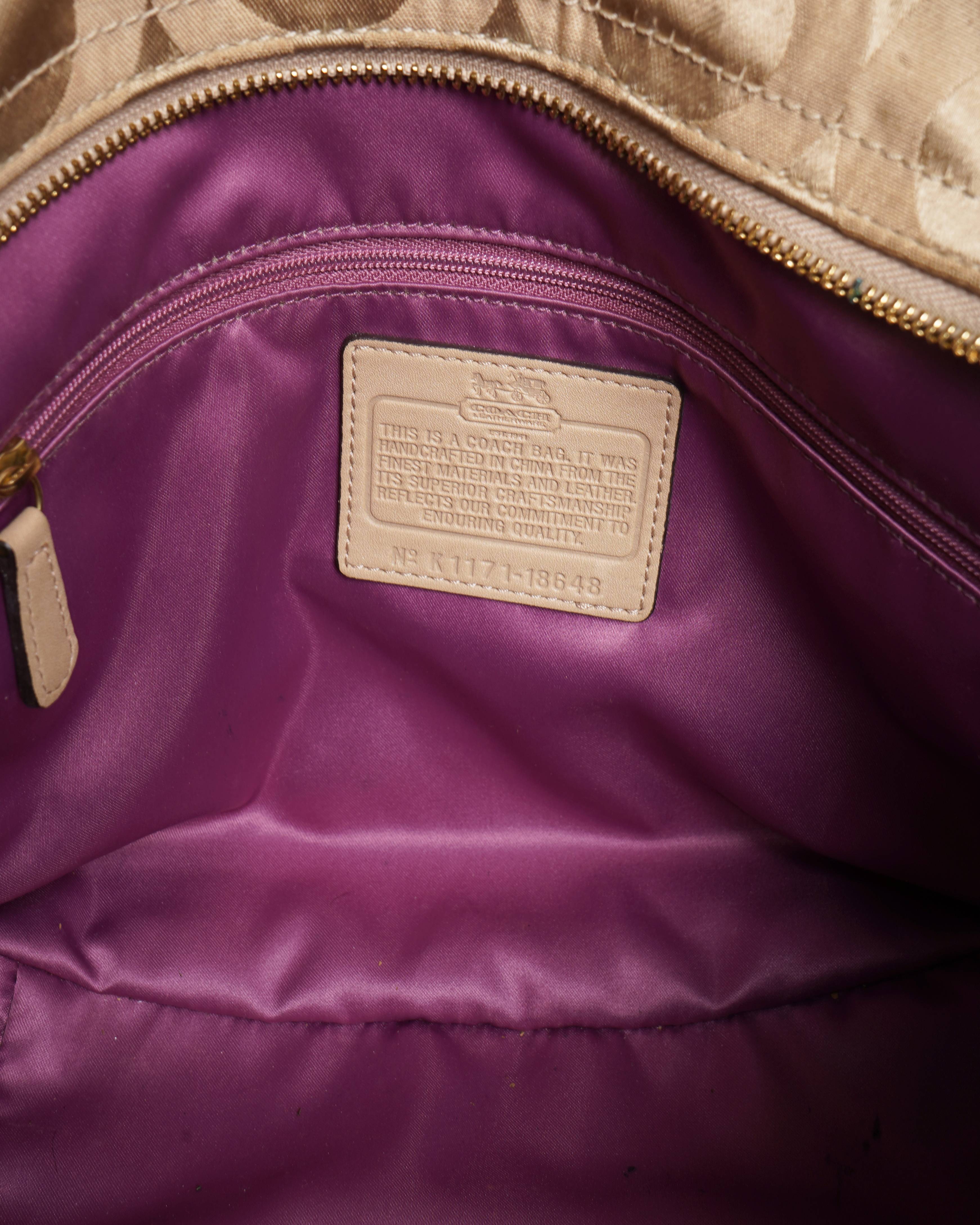 Coach Madison Op Art Abigail satchel handbag