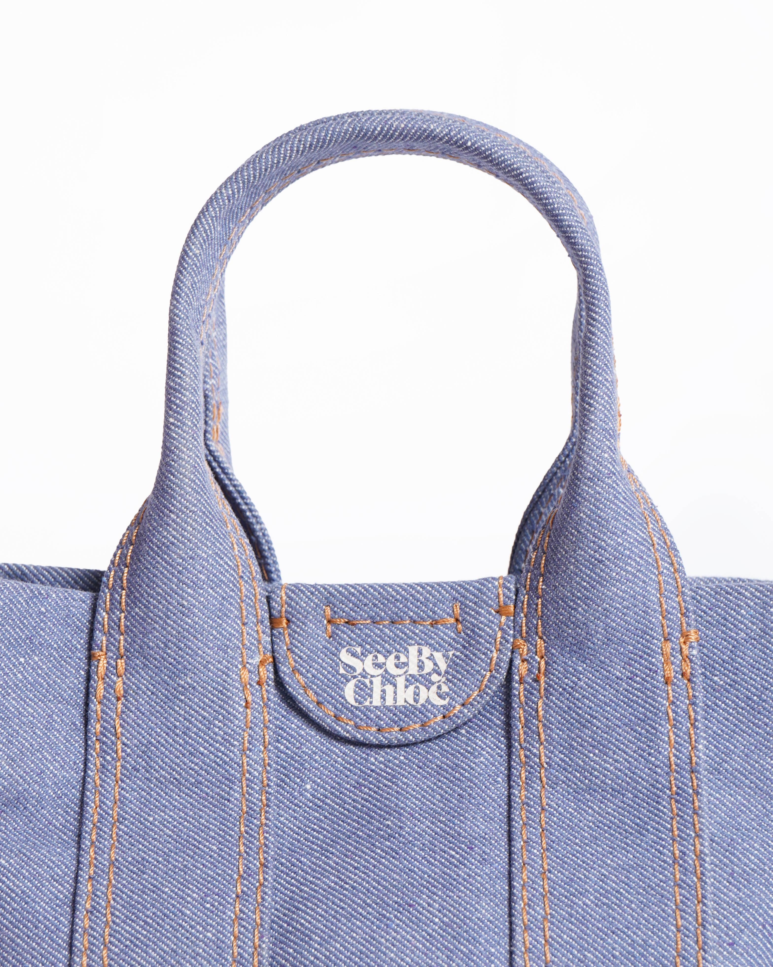 See By Chloé Blue Denim Crossbody Bag