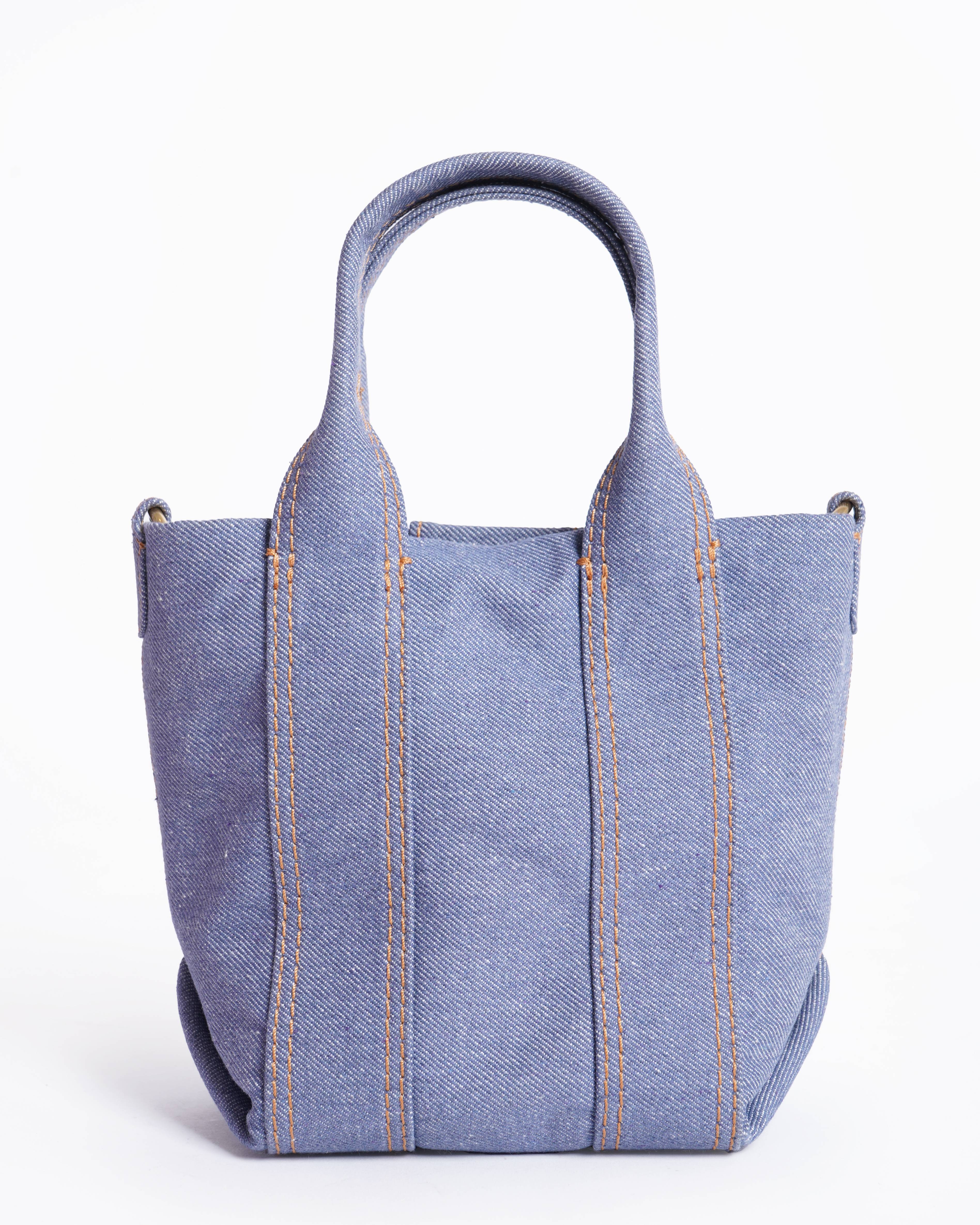 See By Chloé Blue Denim Crossbody Bag