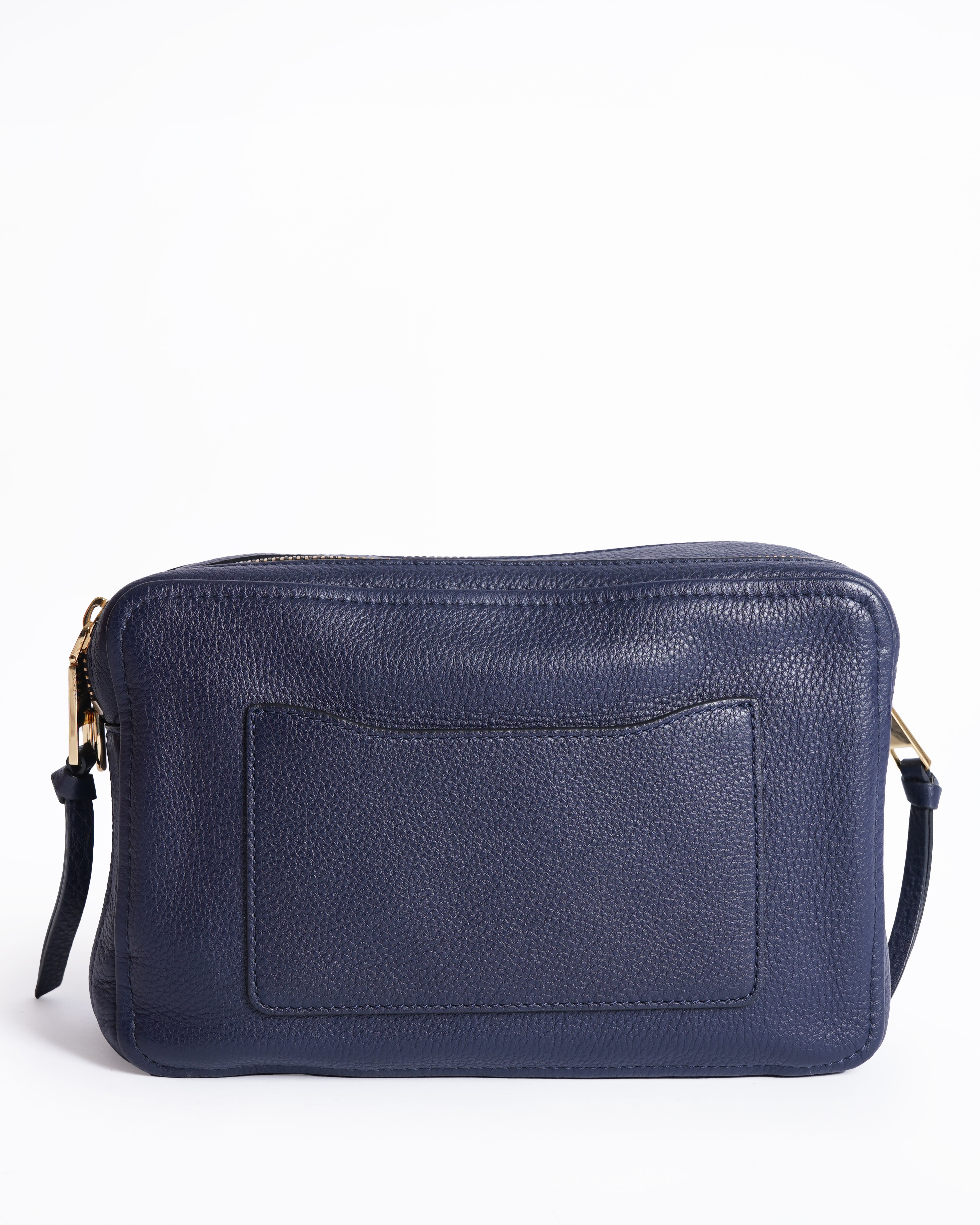Marc Jacobs Softshot 21 Crossbody Bag In Deep Blue