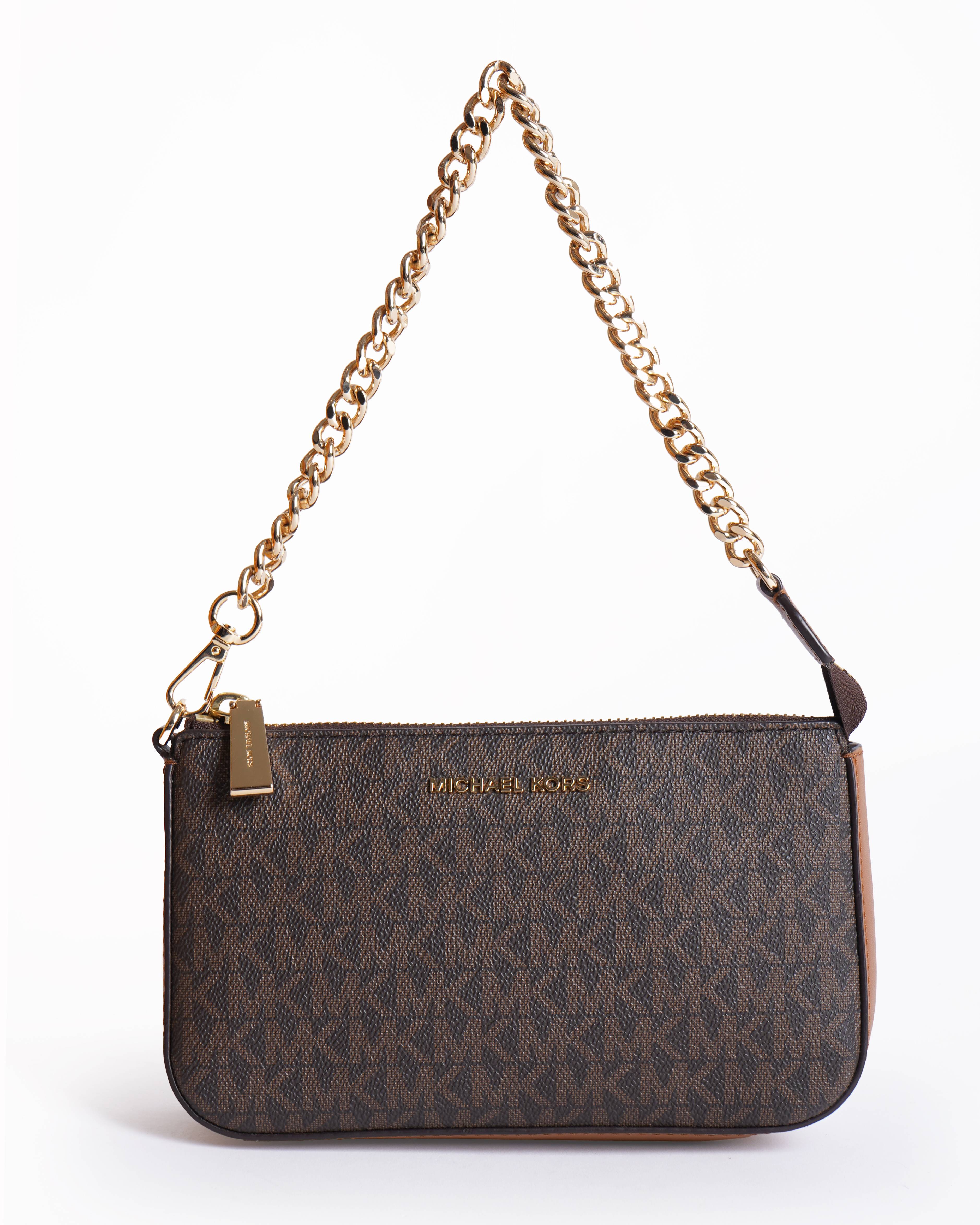 Michael kors jet set small chain Pouchette Bag