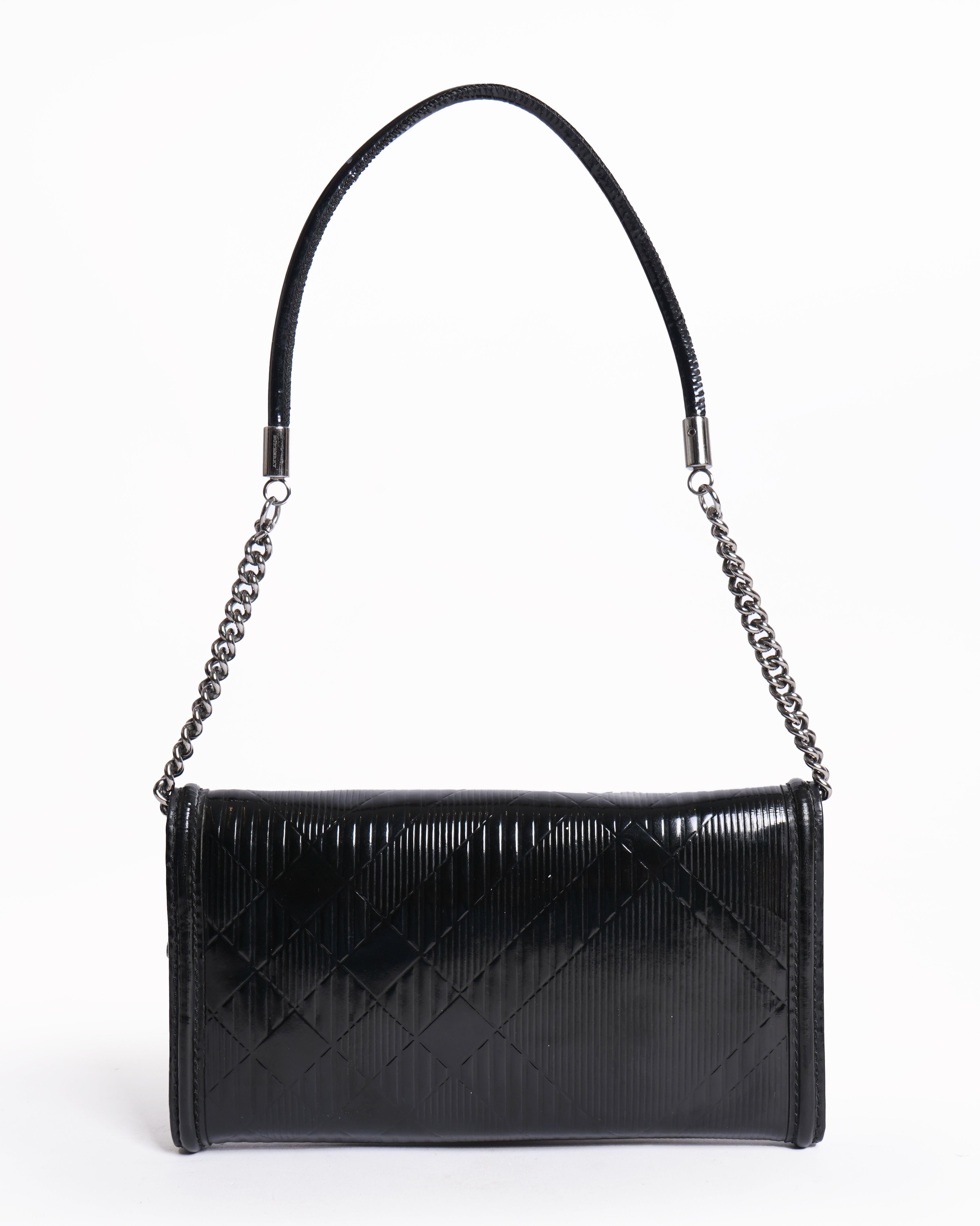 Burberry
London plaid pattern zip around clutch wallet