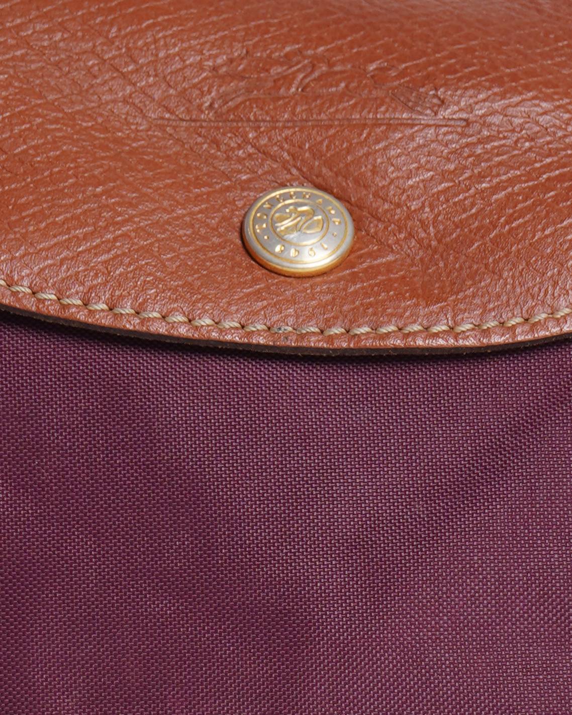 Longchamp Le Pliage Tote Bag in burgundy