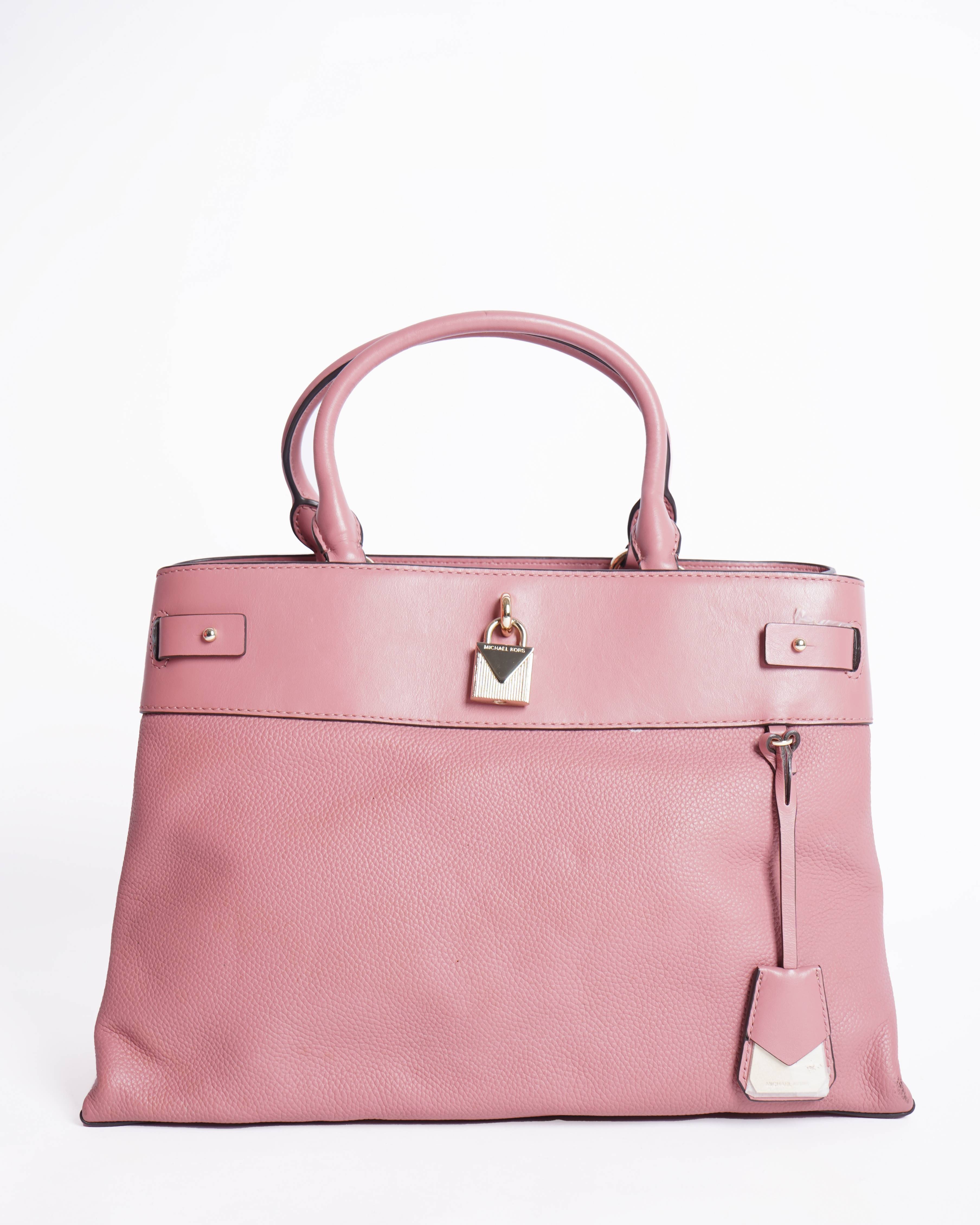 Michael kors rose gramercy satchel