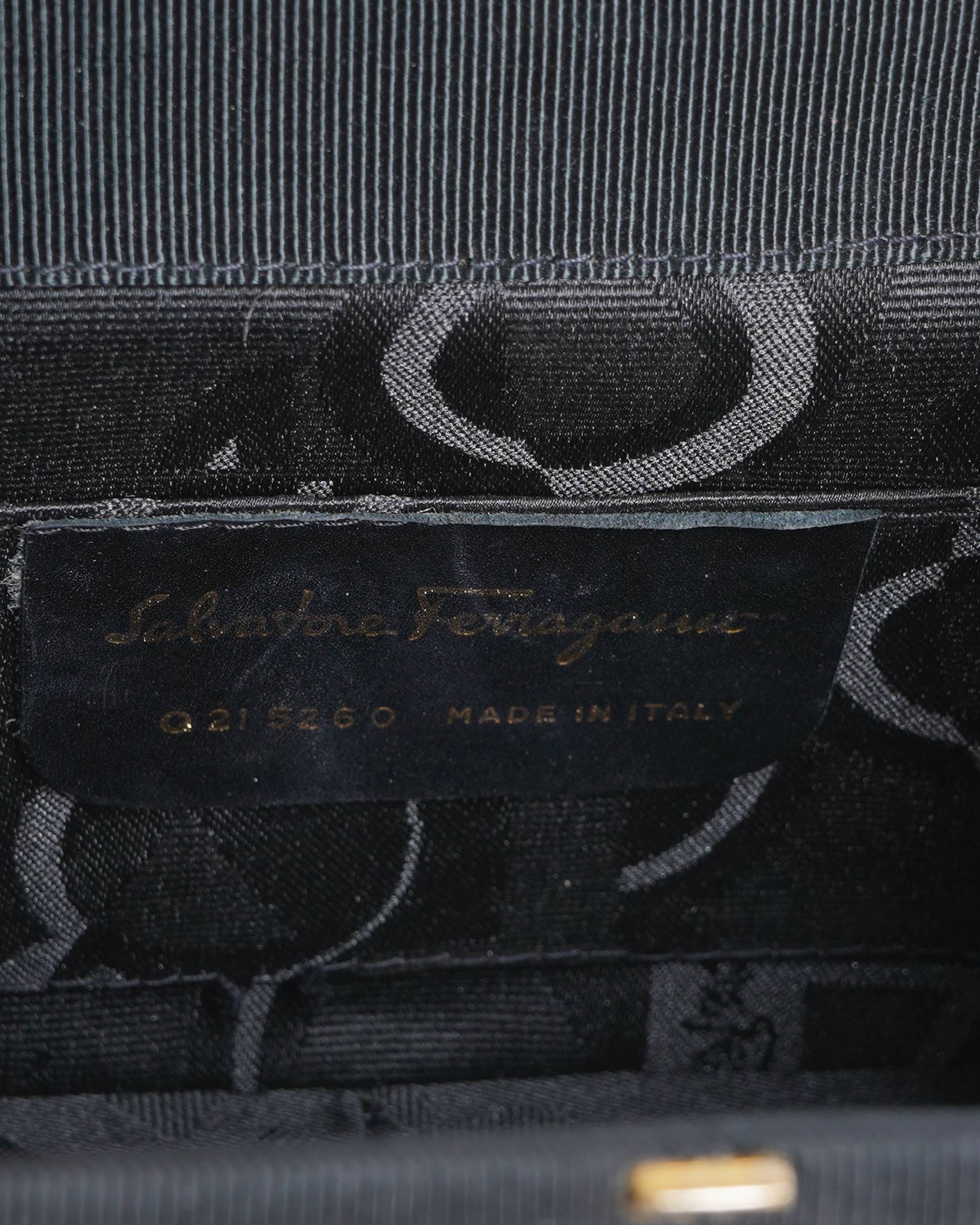 Salvatore Ferragamo Gancini Hand Bag