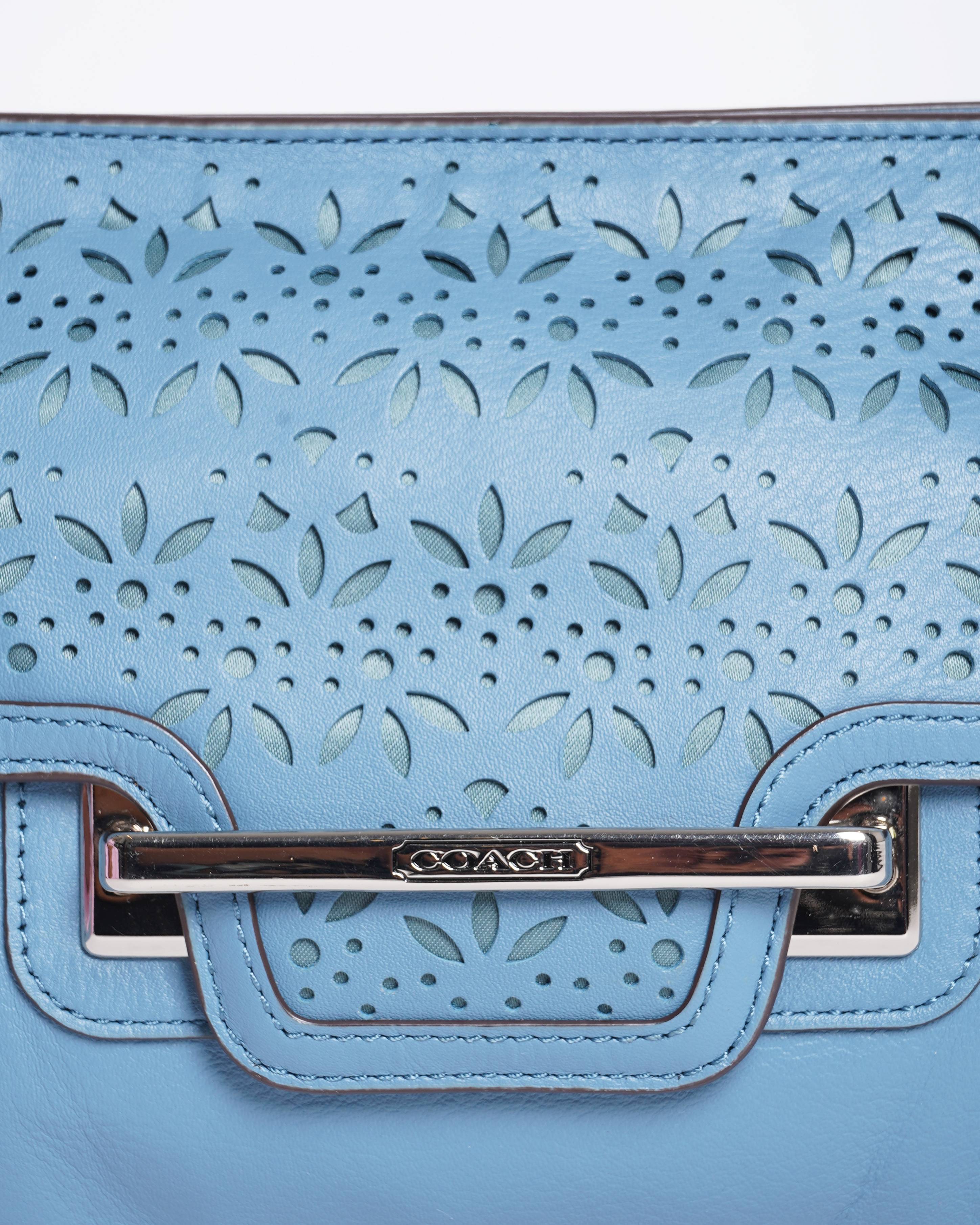 Coach Taylor Eyelet Clutch