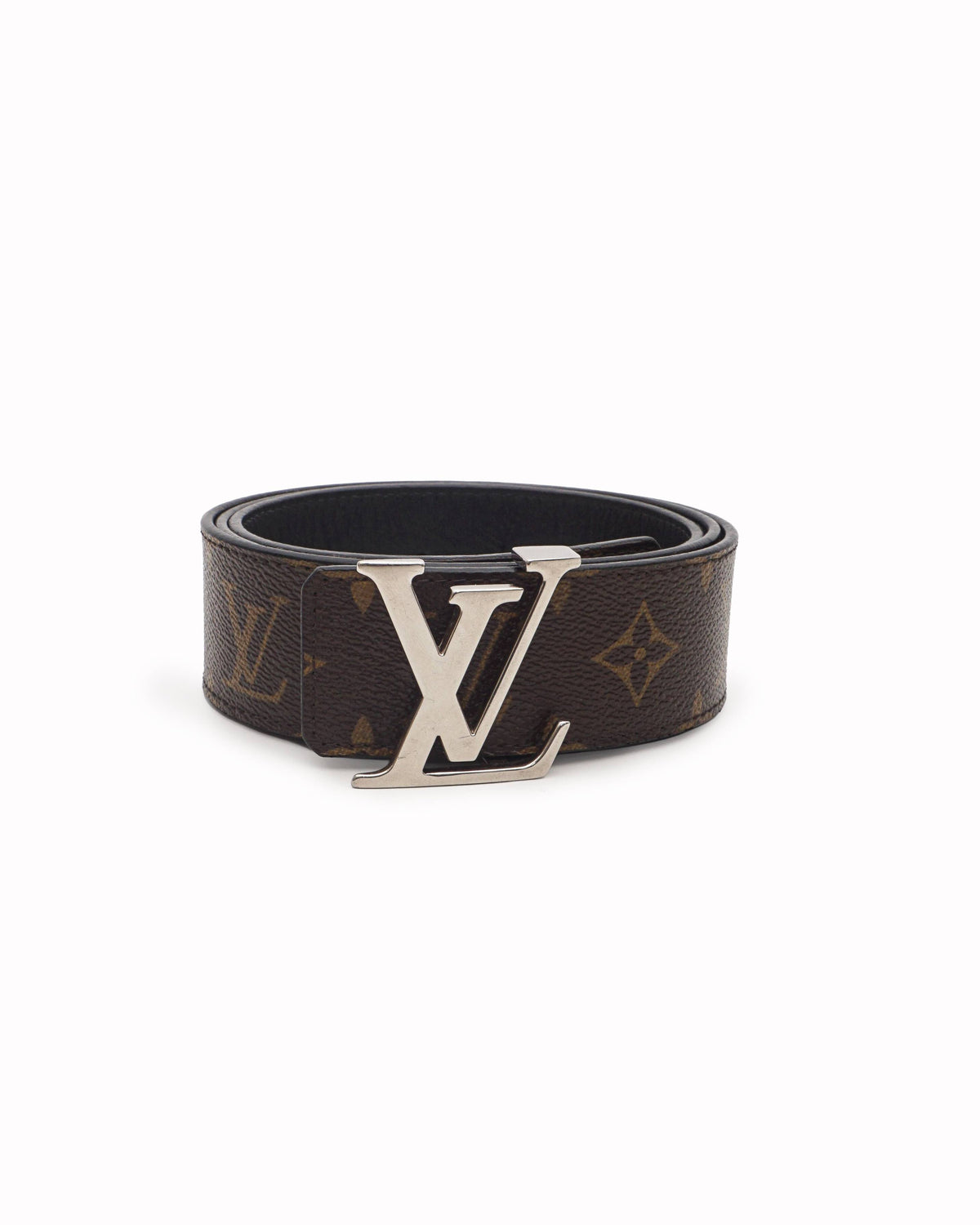 Louis Vuitton LV Initiales Reversible Belt Black/Brown Monogram