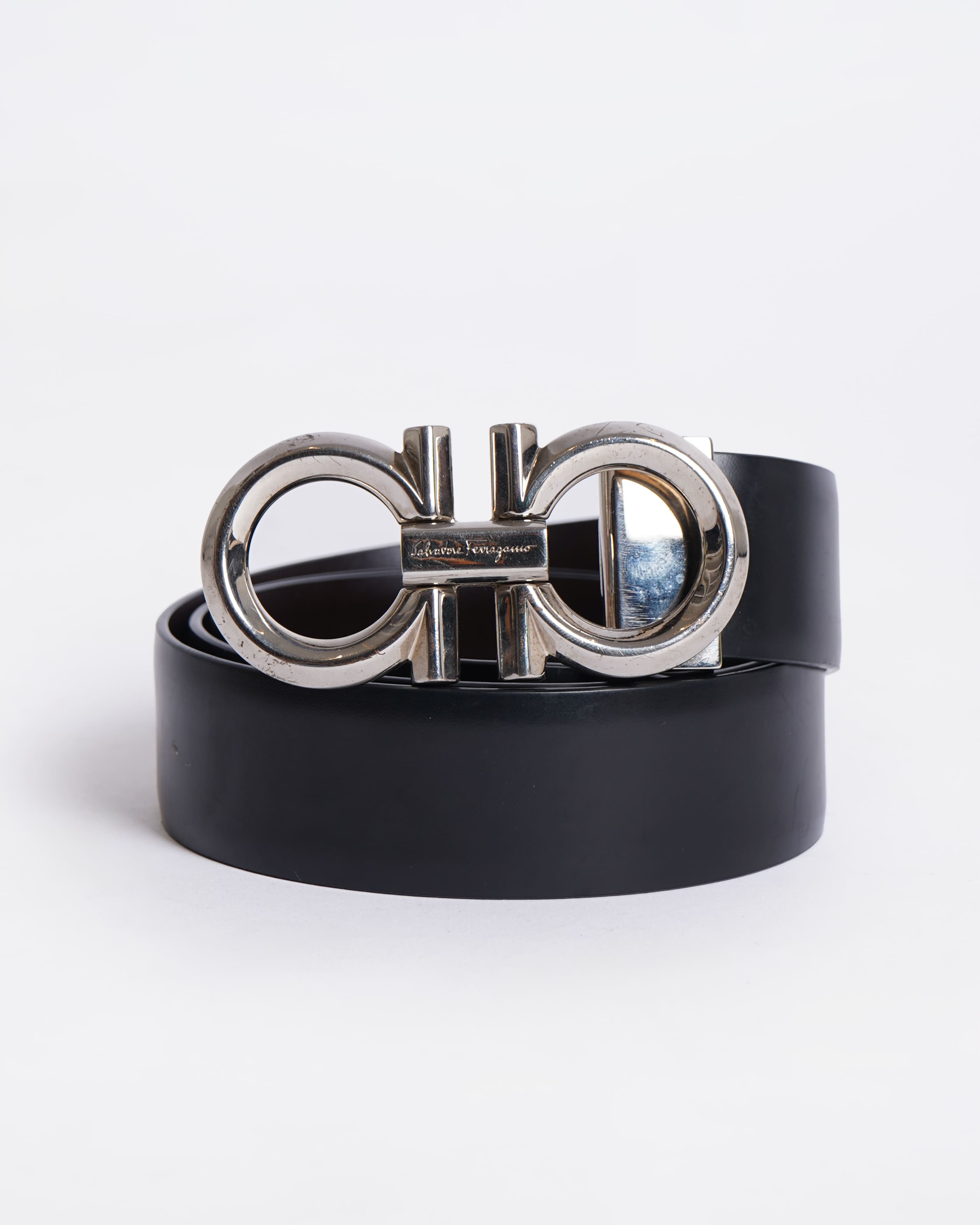 Salvatore Ferragamo Belt in black