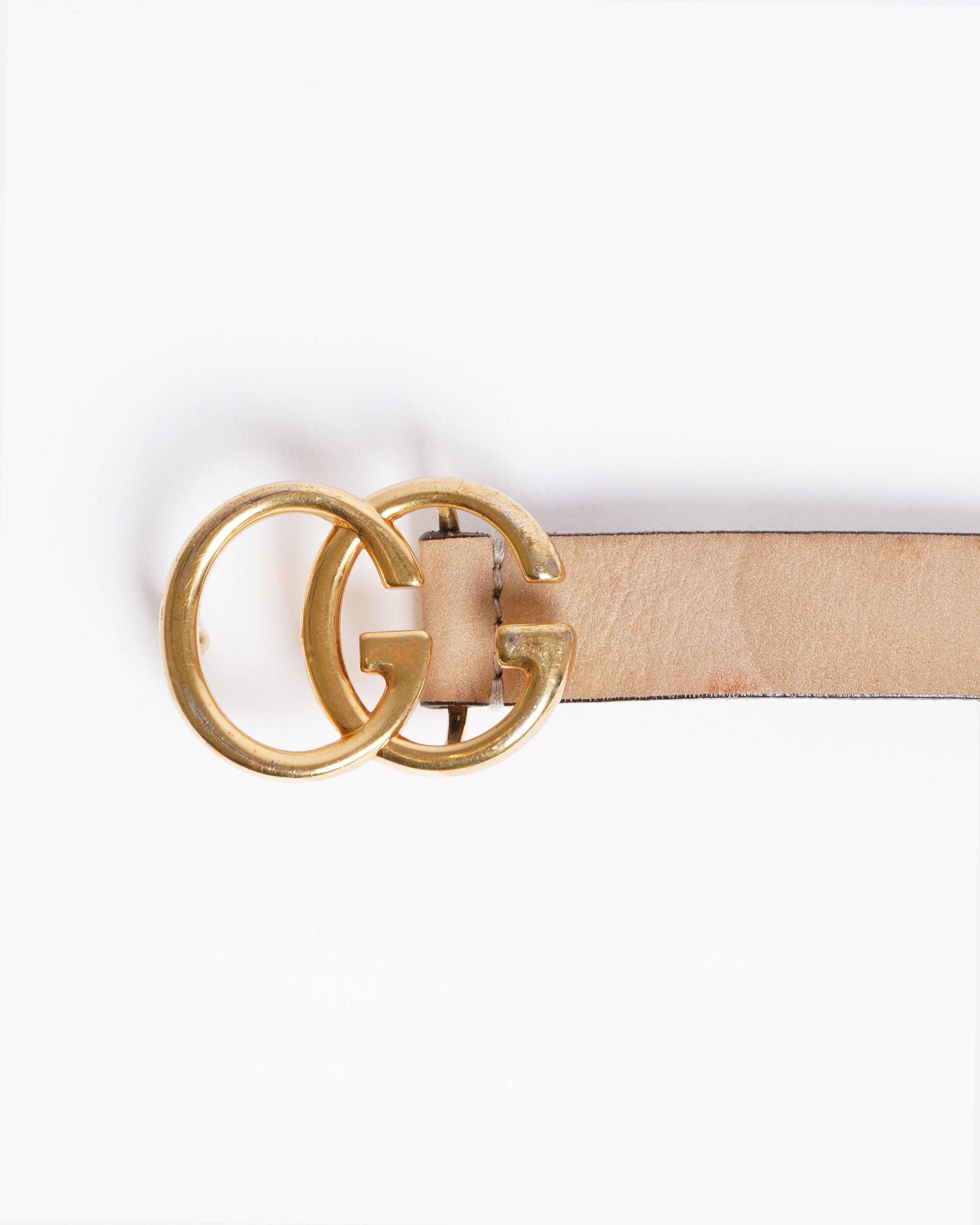 Gucci Beige girls belt