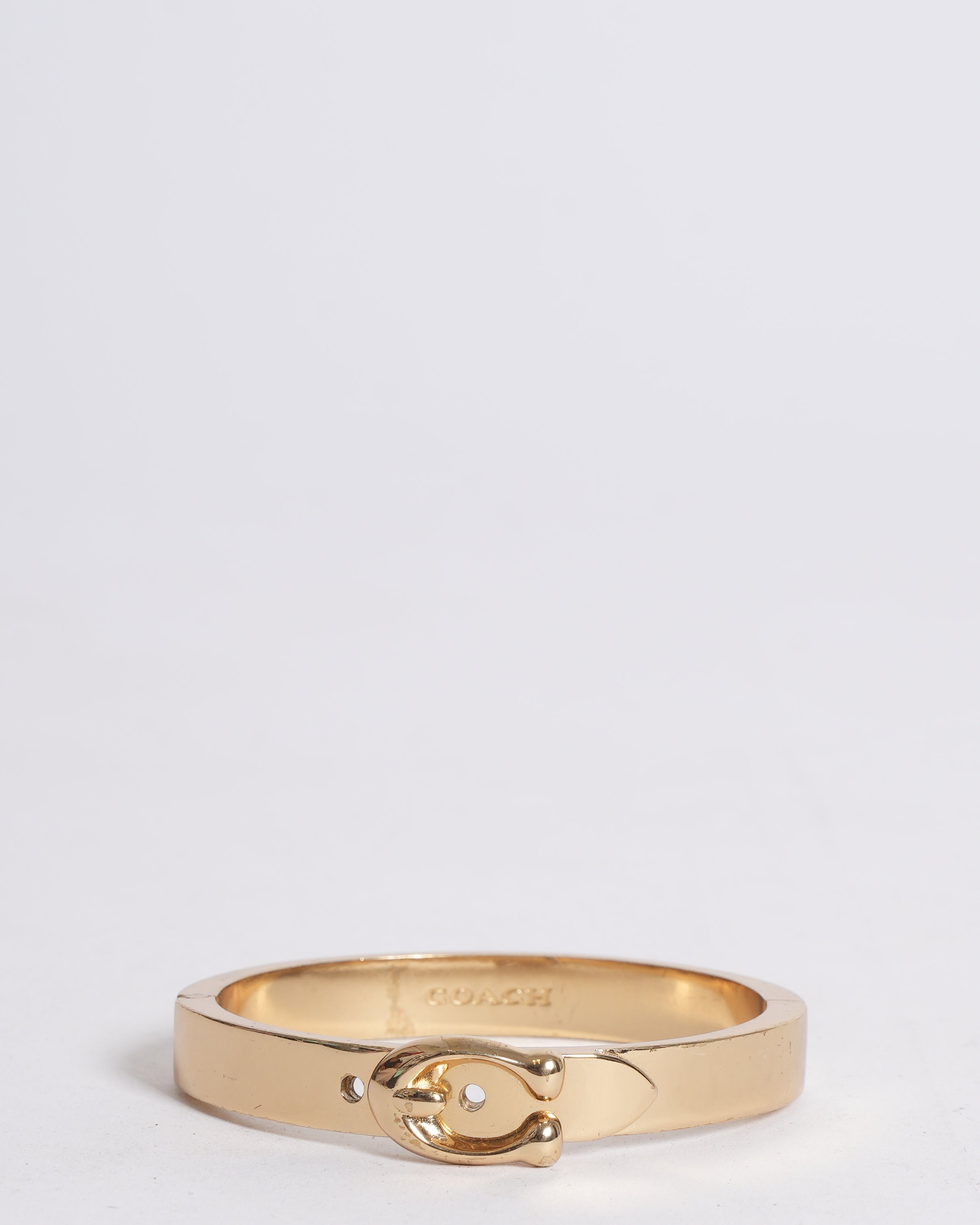 Coach Signature Buckle Bangle