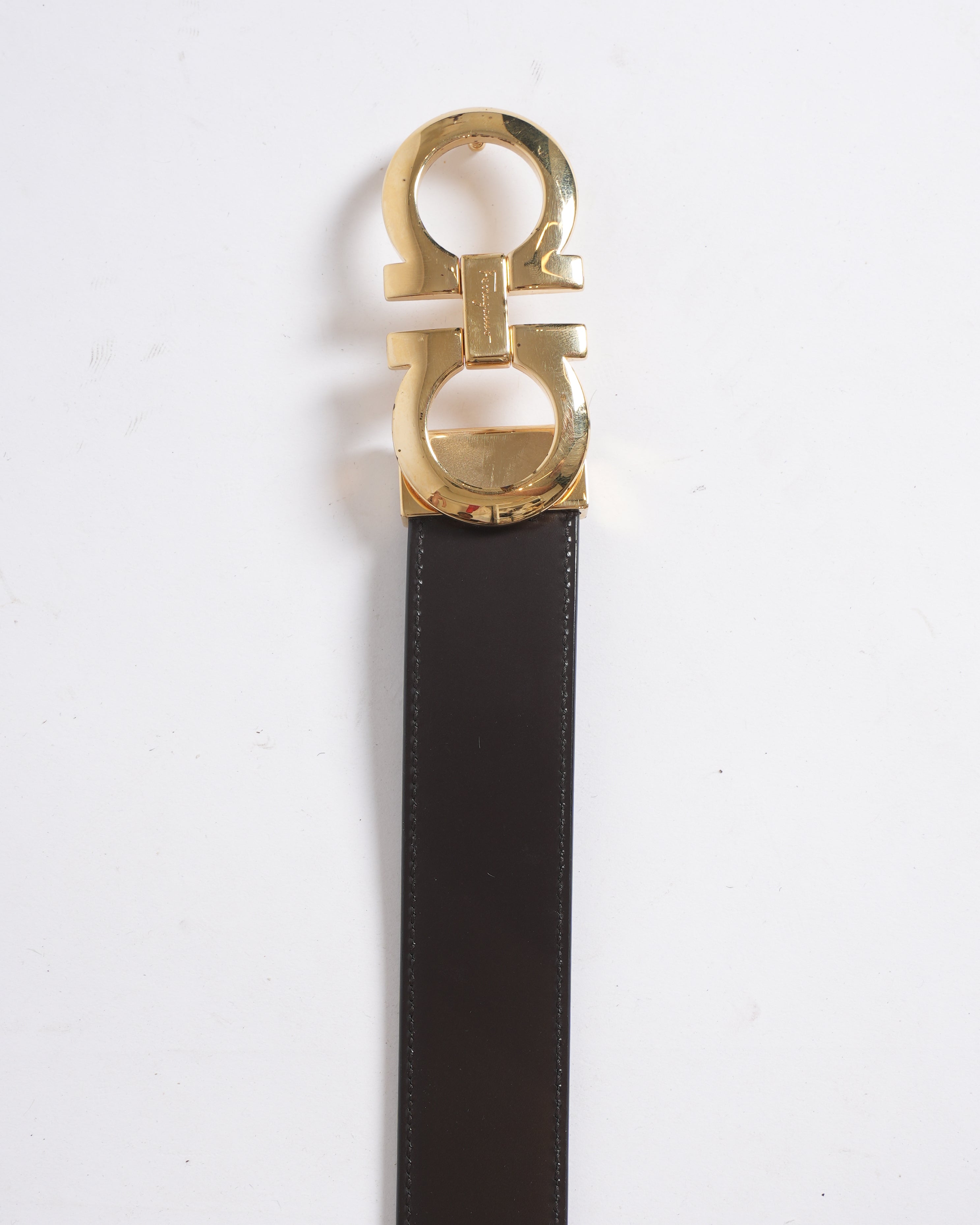 Salvatore Ferragamo Belt In Black