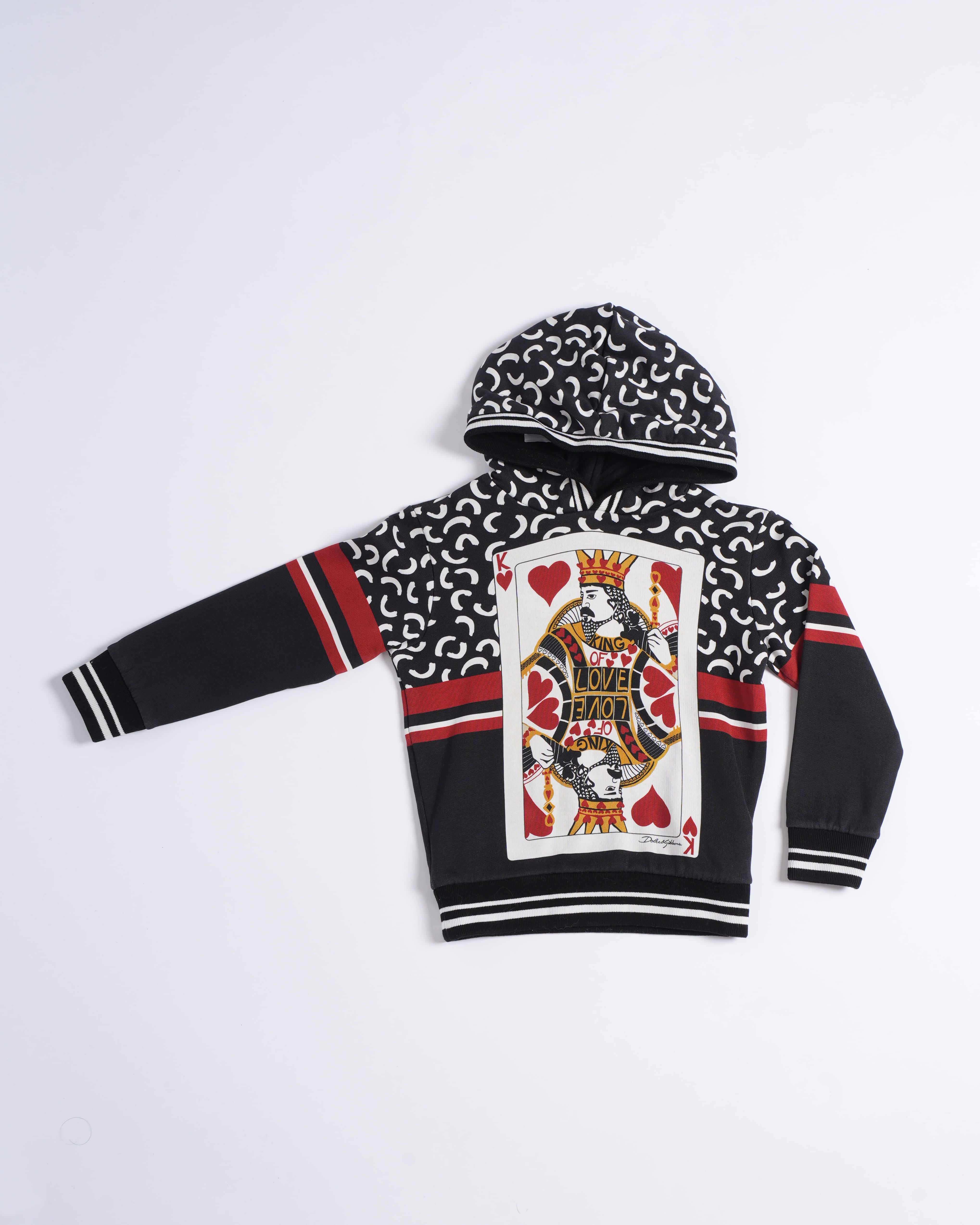 Dolce & Gabbana King of Hearts Hoodie