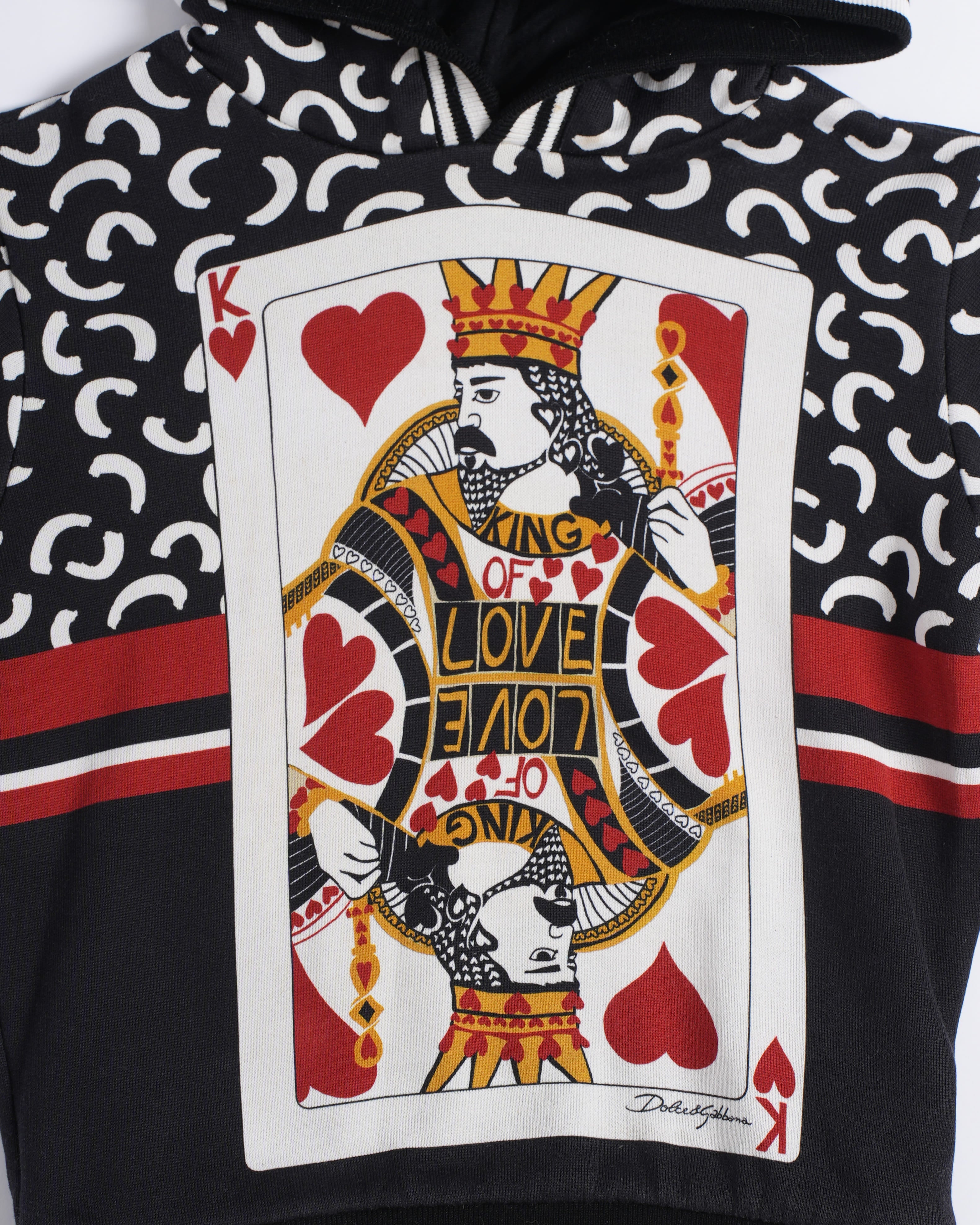 Dolce & Gabbana King of Hearts Hoodie