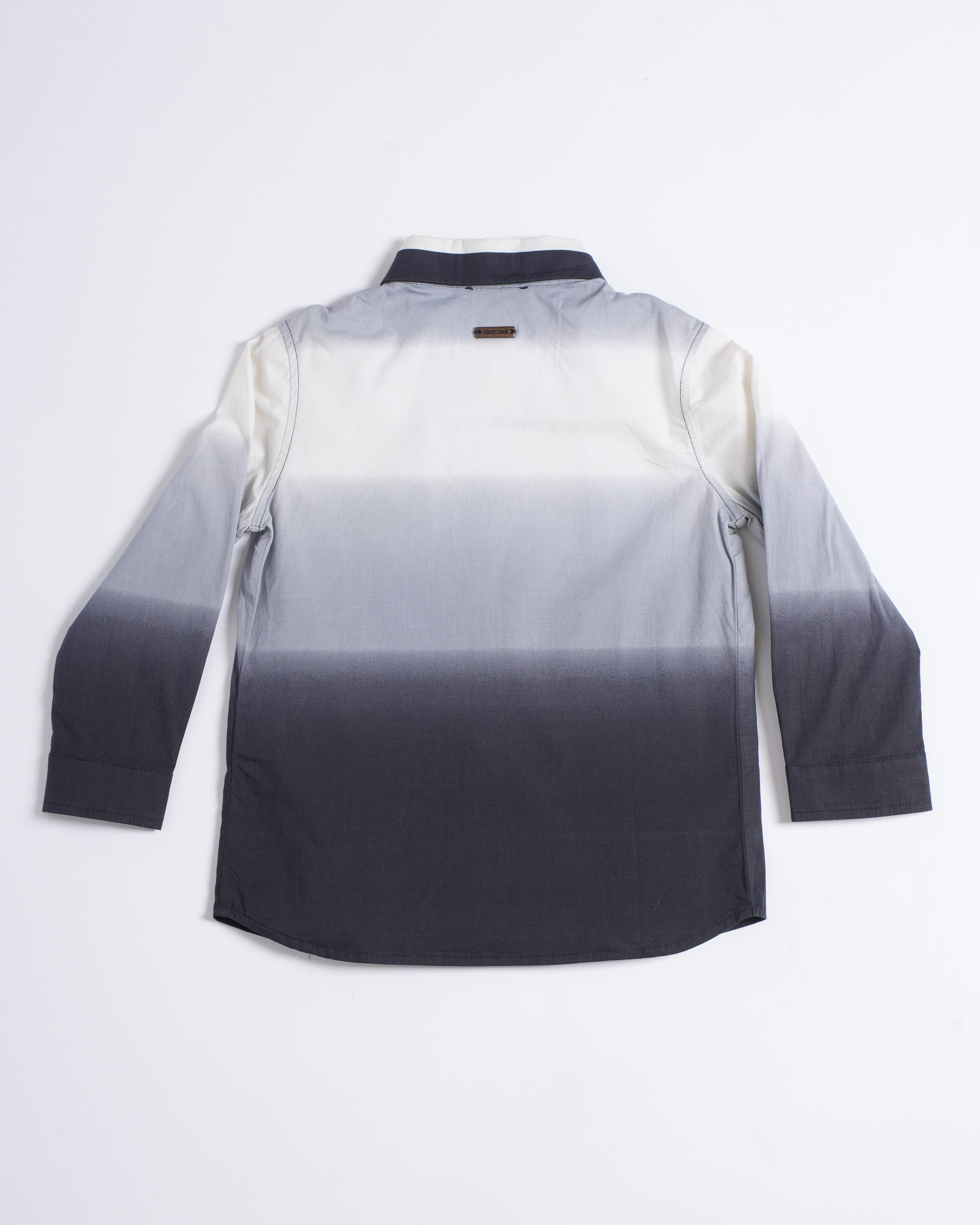 Roberto Cavalli Junior Logo Embroidered Shirt