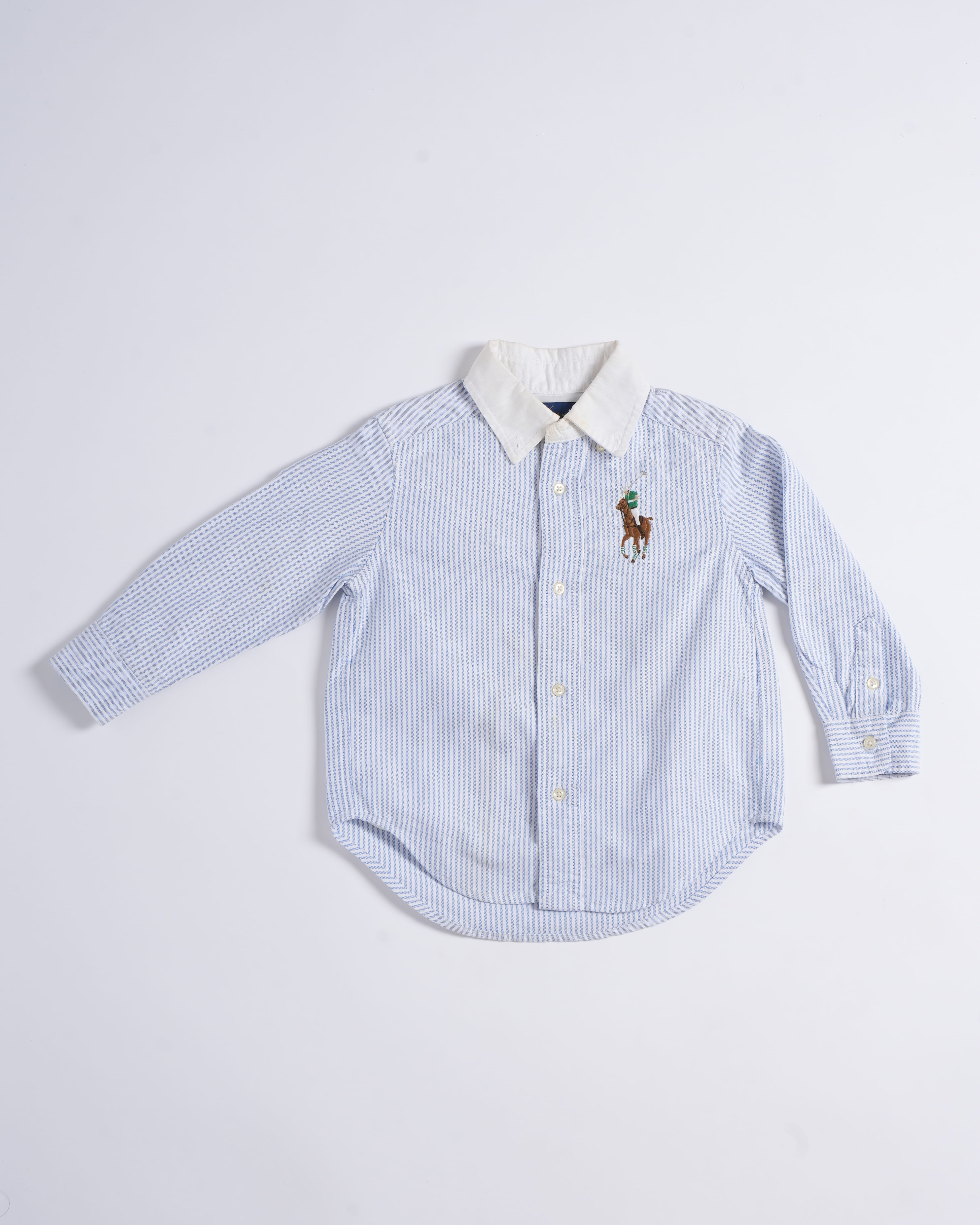 Ralph Lauren Kids Striped Button-Down Shirt