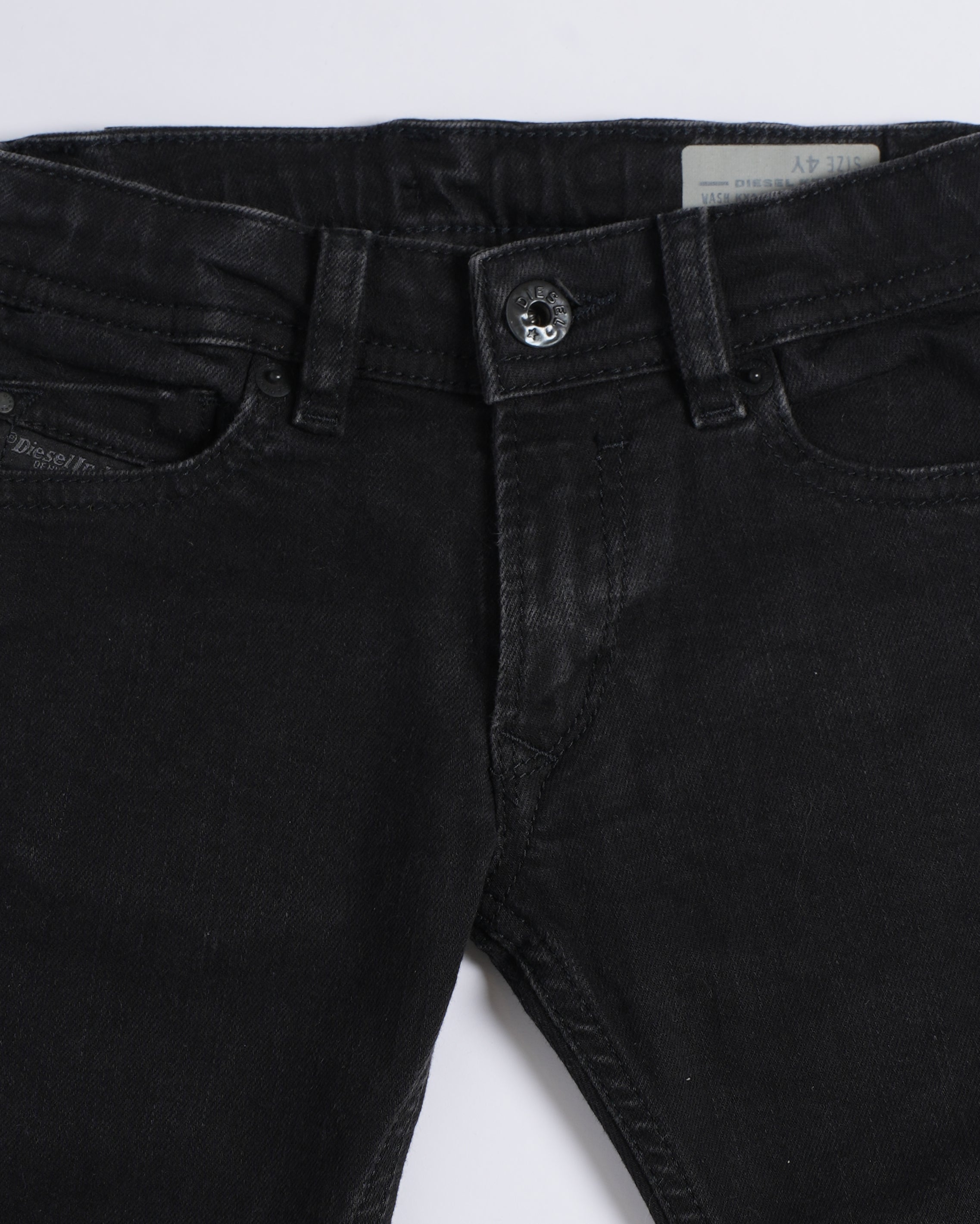 Diesel Charcoal Wash Denim Pants for Boy's