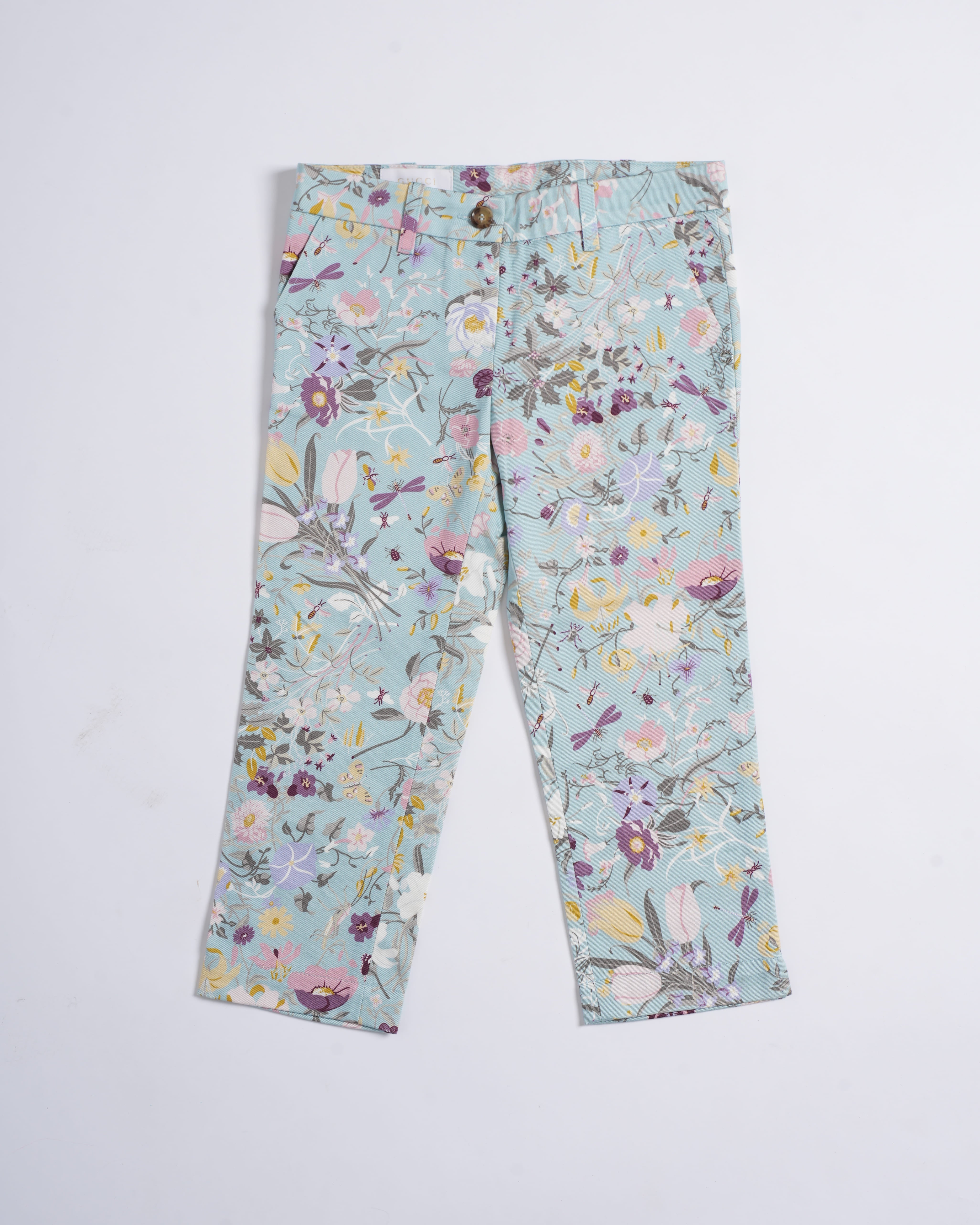 Dolce & Gabbana Floral Printed Boys' Kidswear Pants