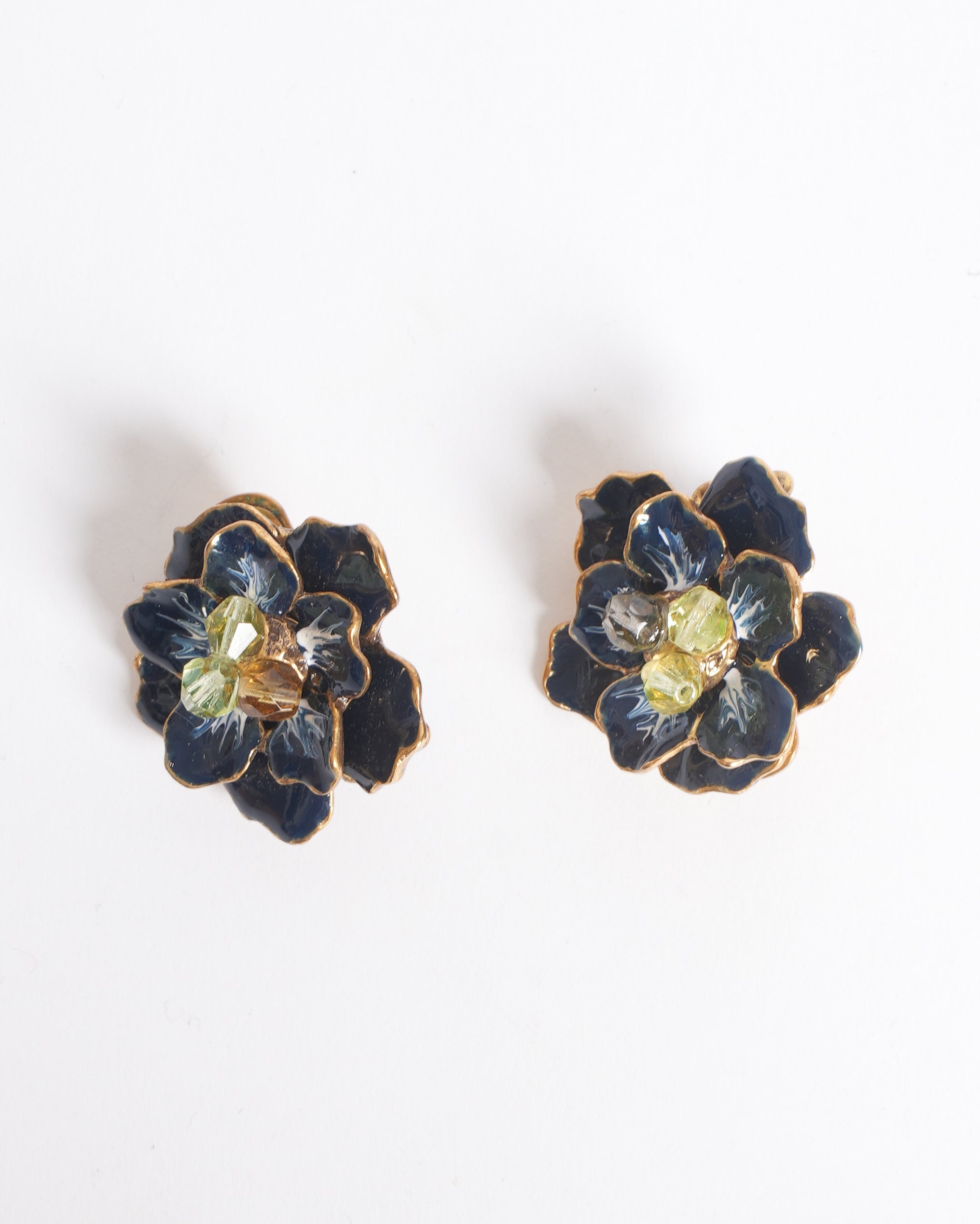 Oscar de la Renta Blue and Gold Jewelry Set
