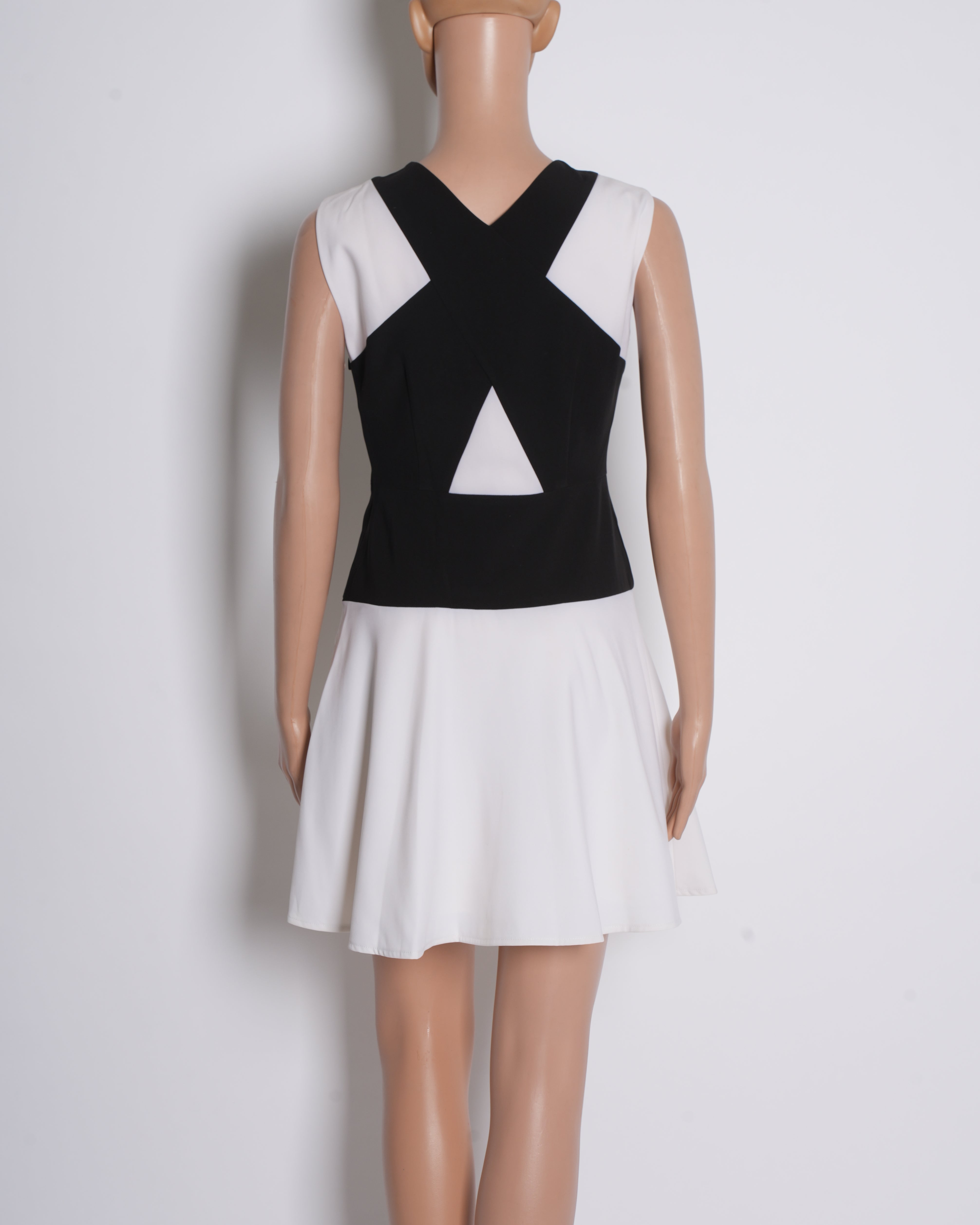 BCBG Black & White Mini Dress