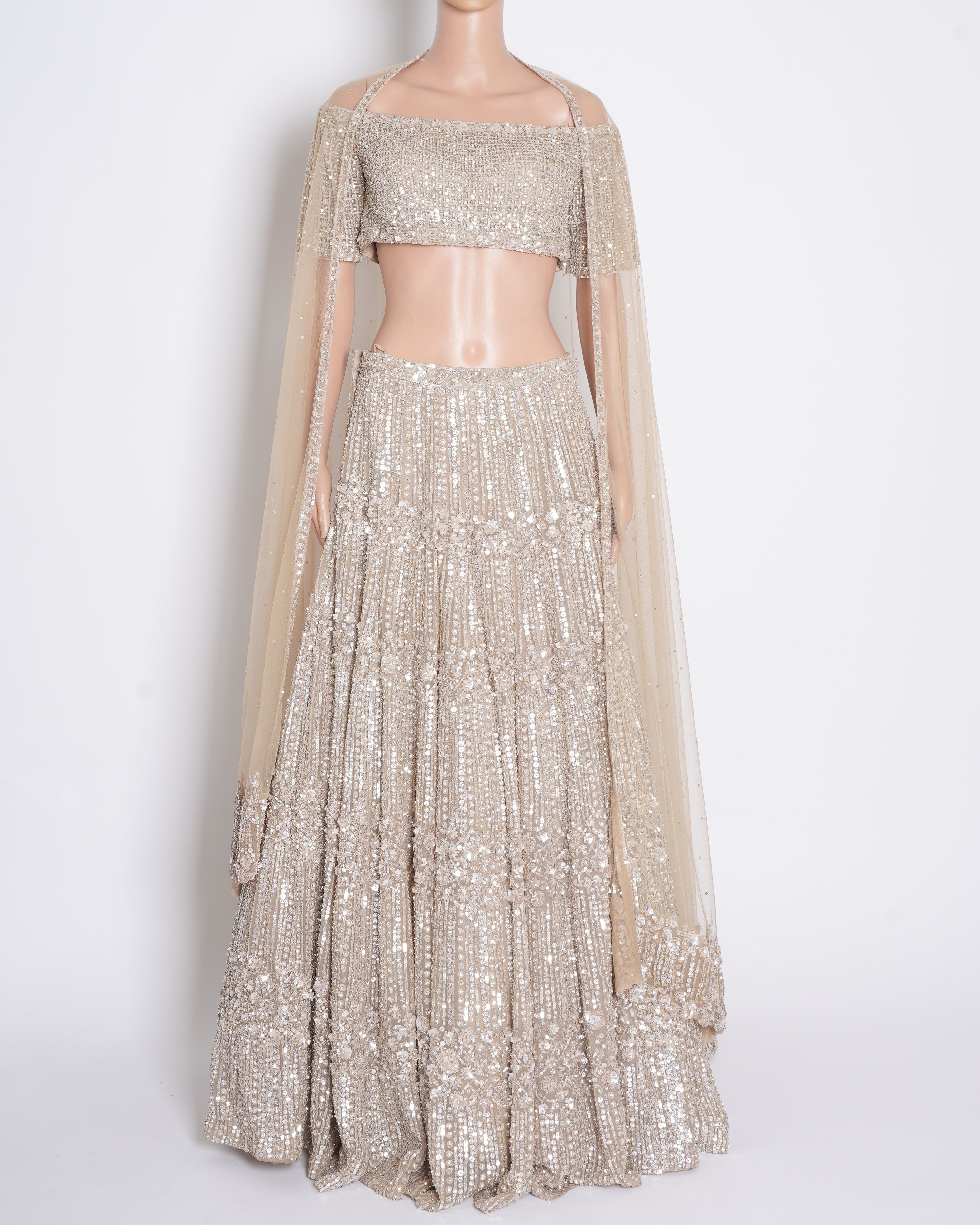 Seema Gujaral Sequin Lehenga Set