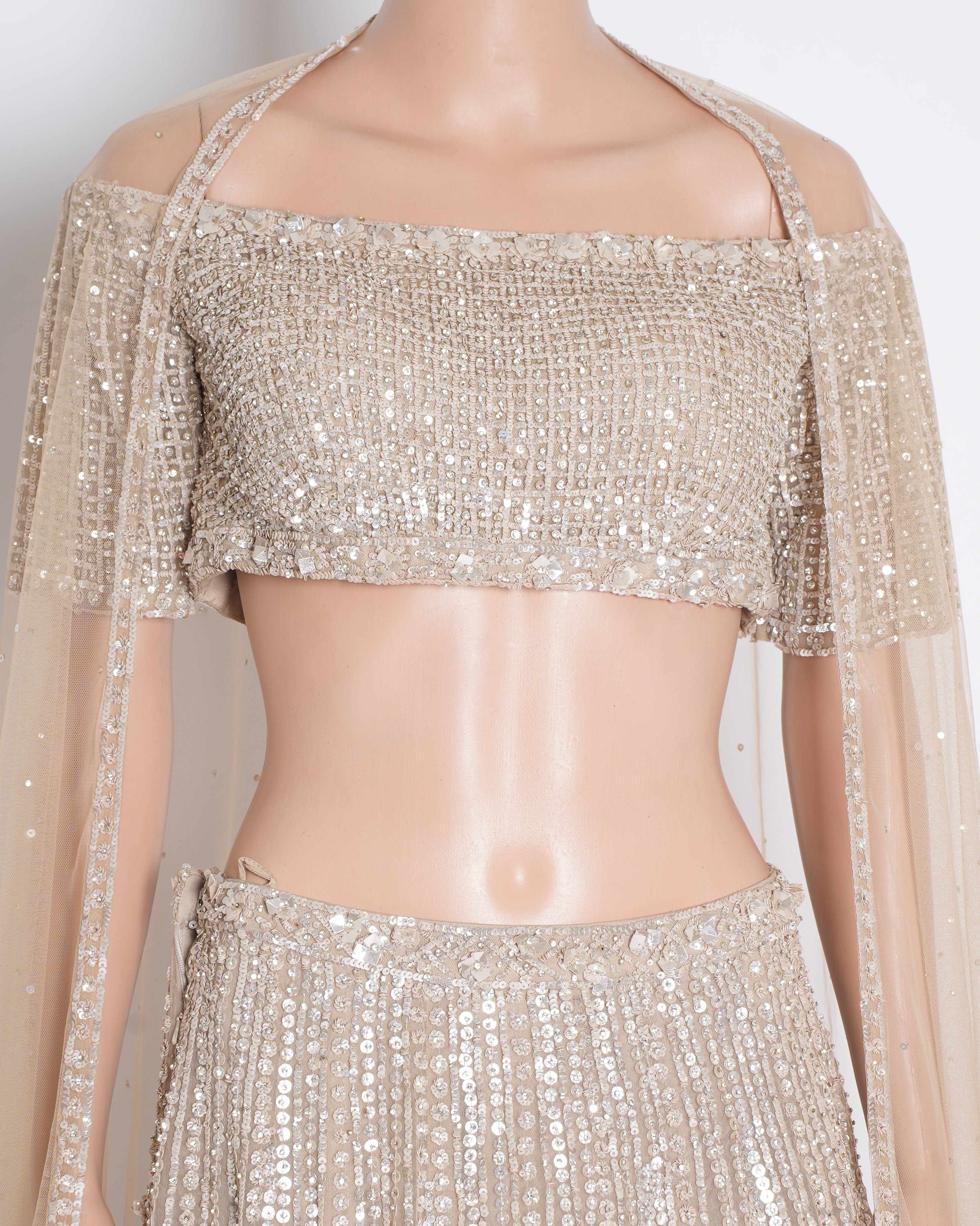 Seema Gujaral Sequin Lehenga Set