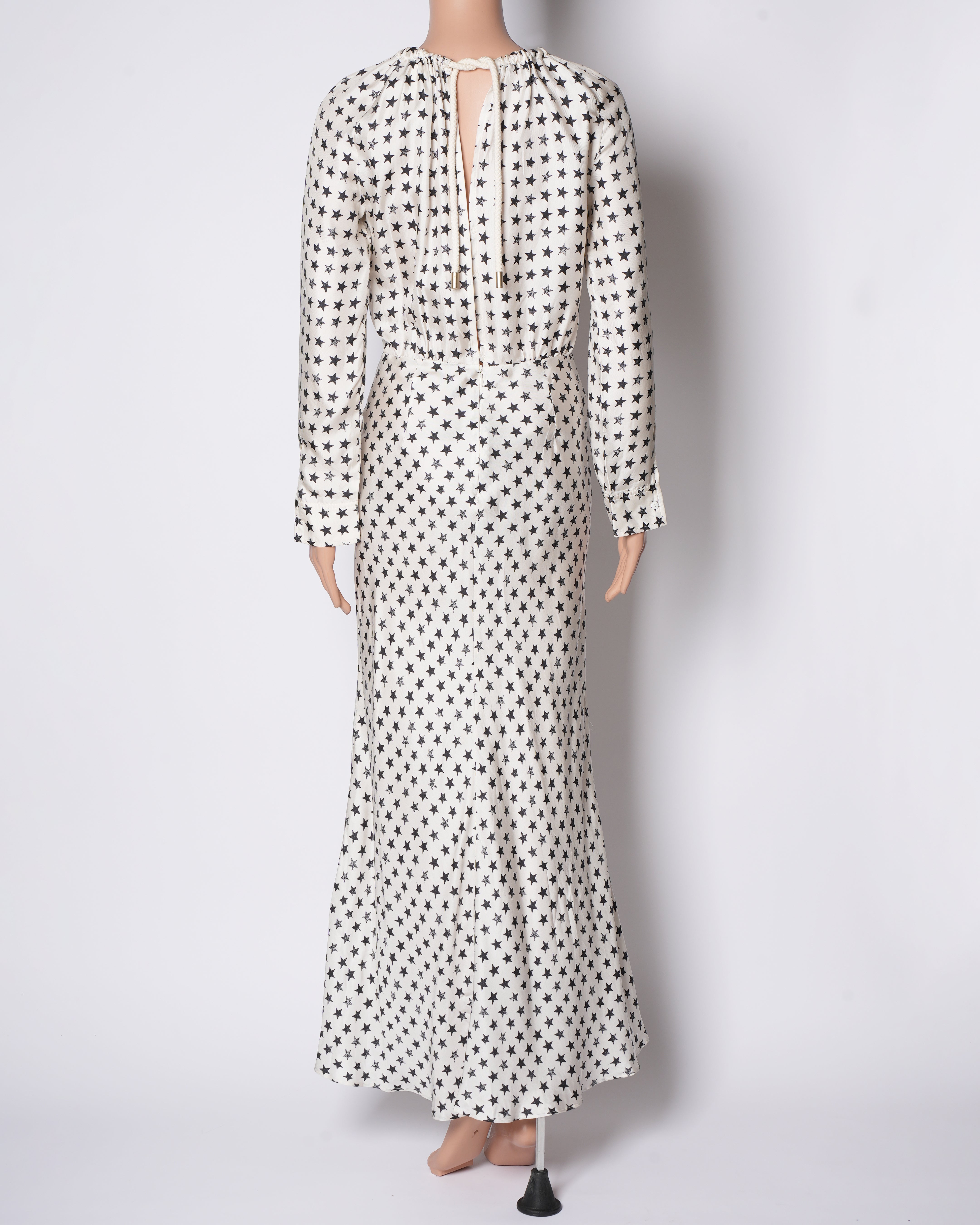 MaxaMara Drawstring Star Dress