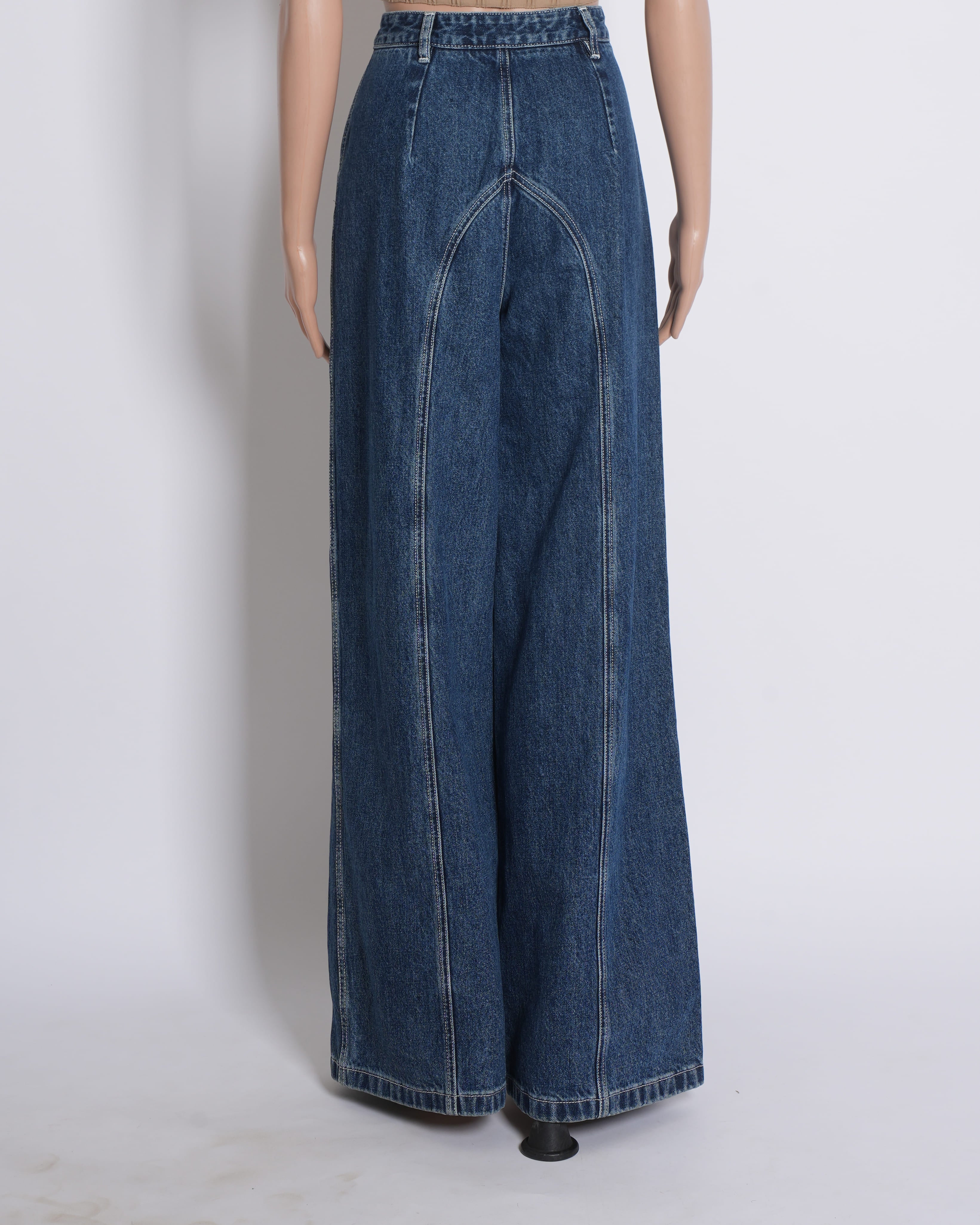 Self-Portrait Denim Pants