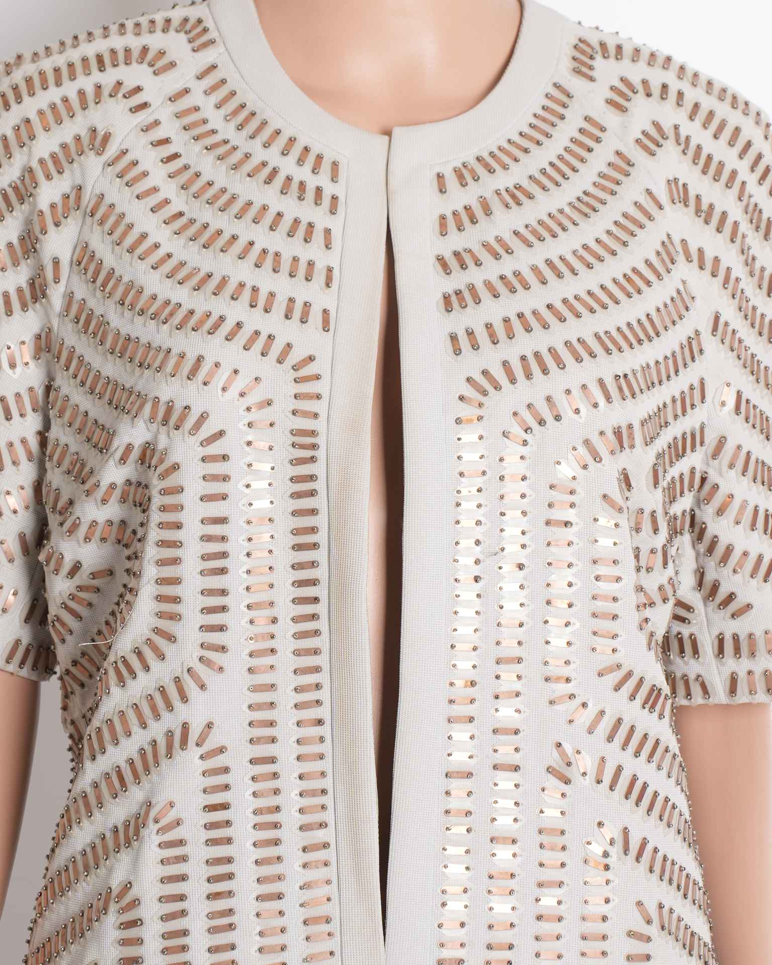 Rohit Gandhi + Rahul Khanna Jacket In White