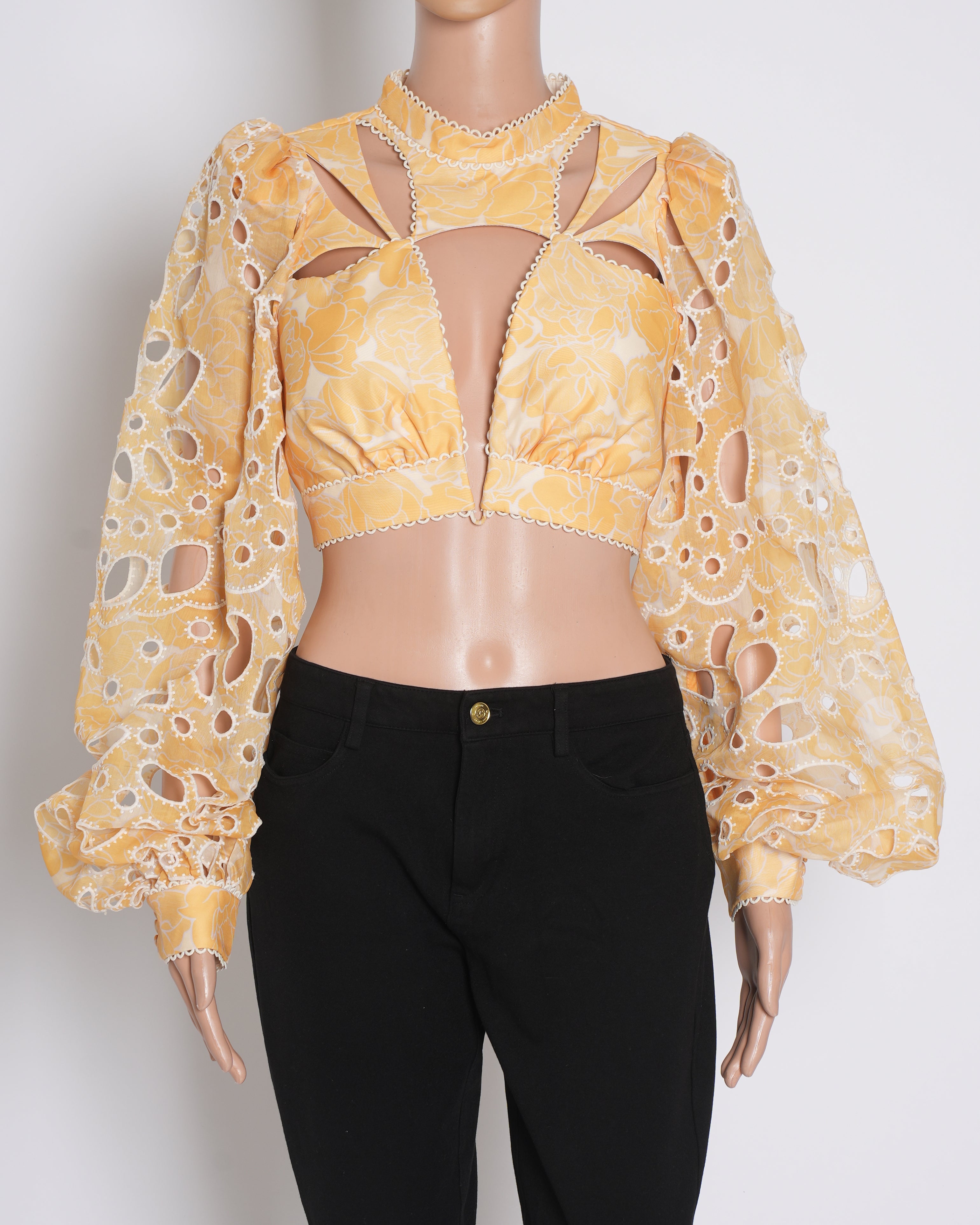 Acler Meredith Printed Top