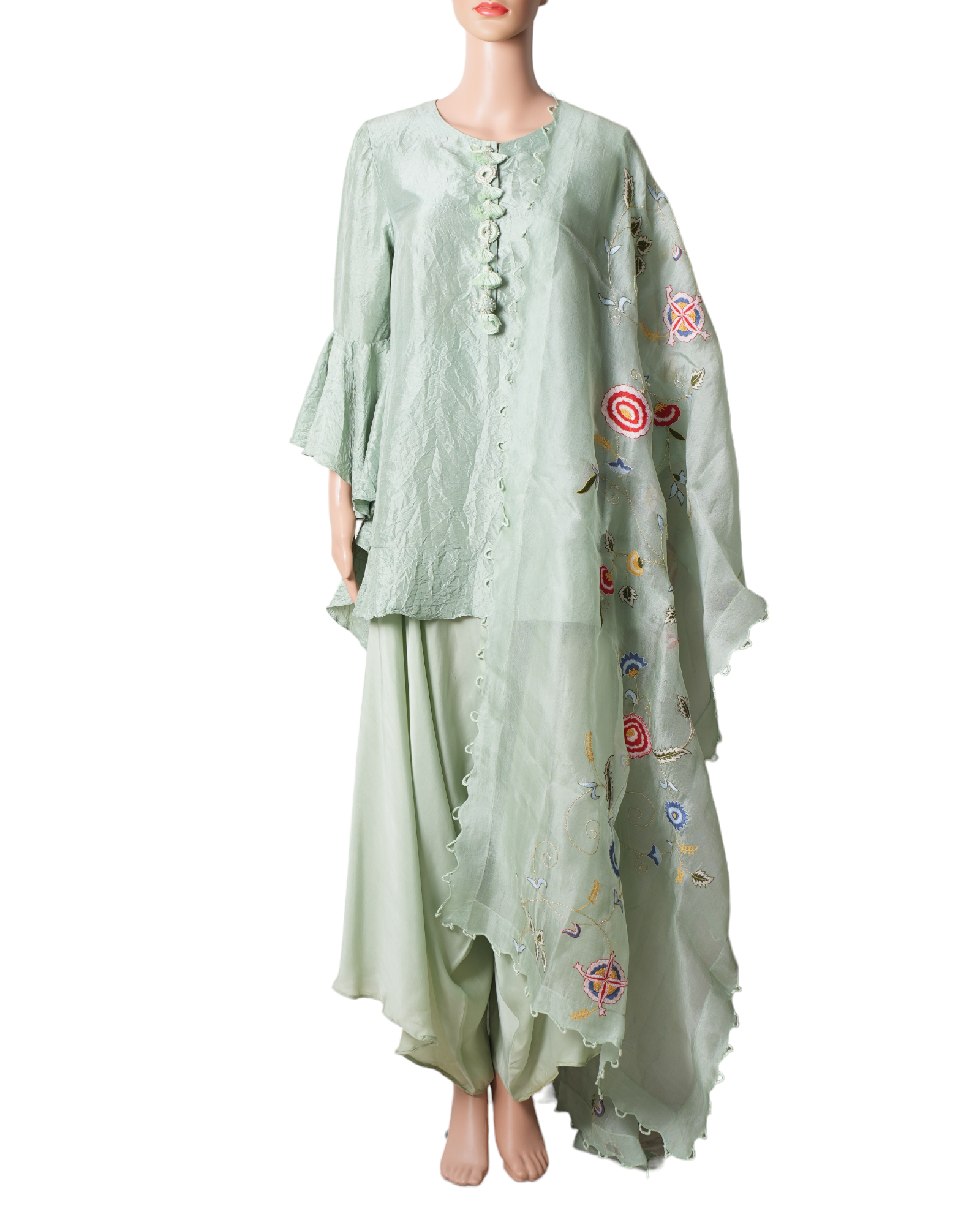 Minaxi Sage Green Set